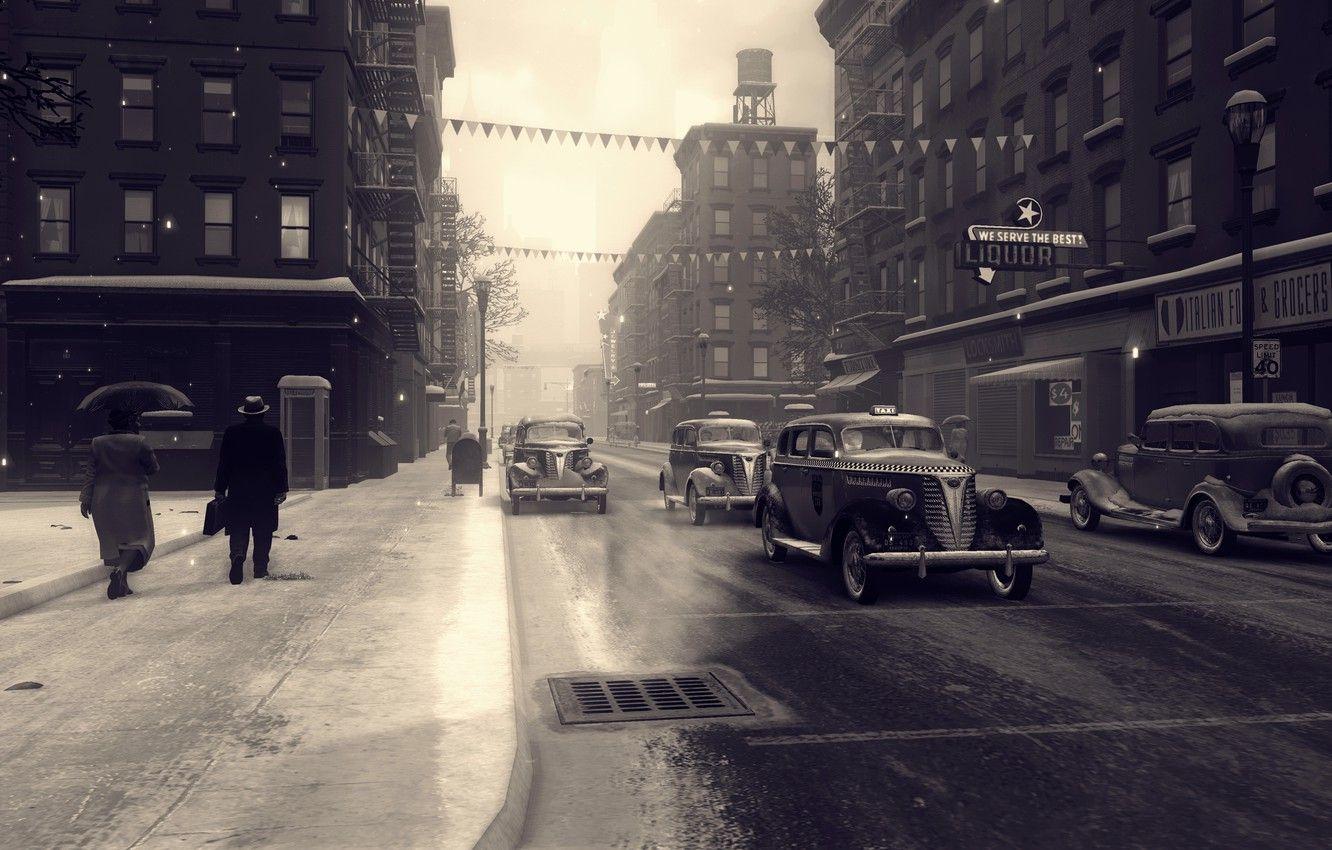 1332x850 Wallpaper the city, Noir, Mafia mafia2 image for desktop