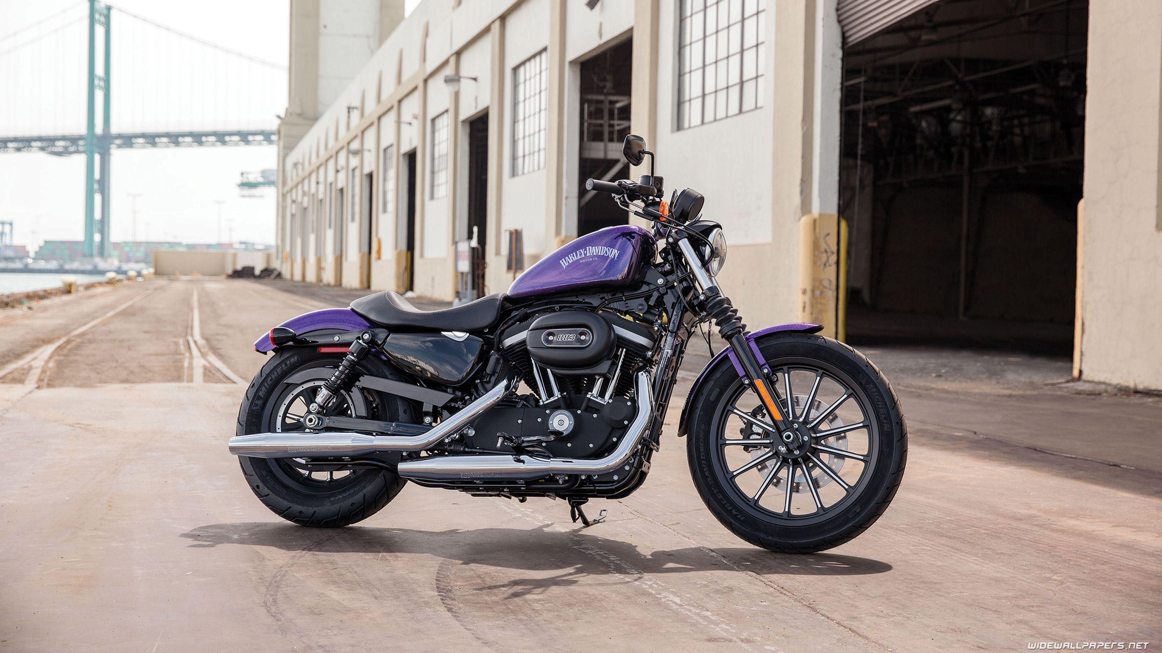 3840x2160 Harley Davidson Sportster Motorcycle Desktop Wallpaper 4K