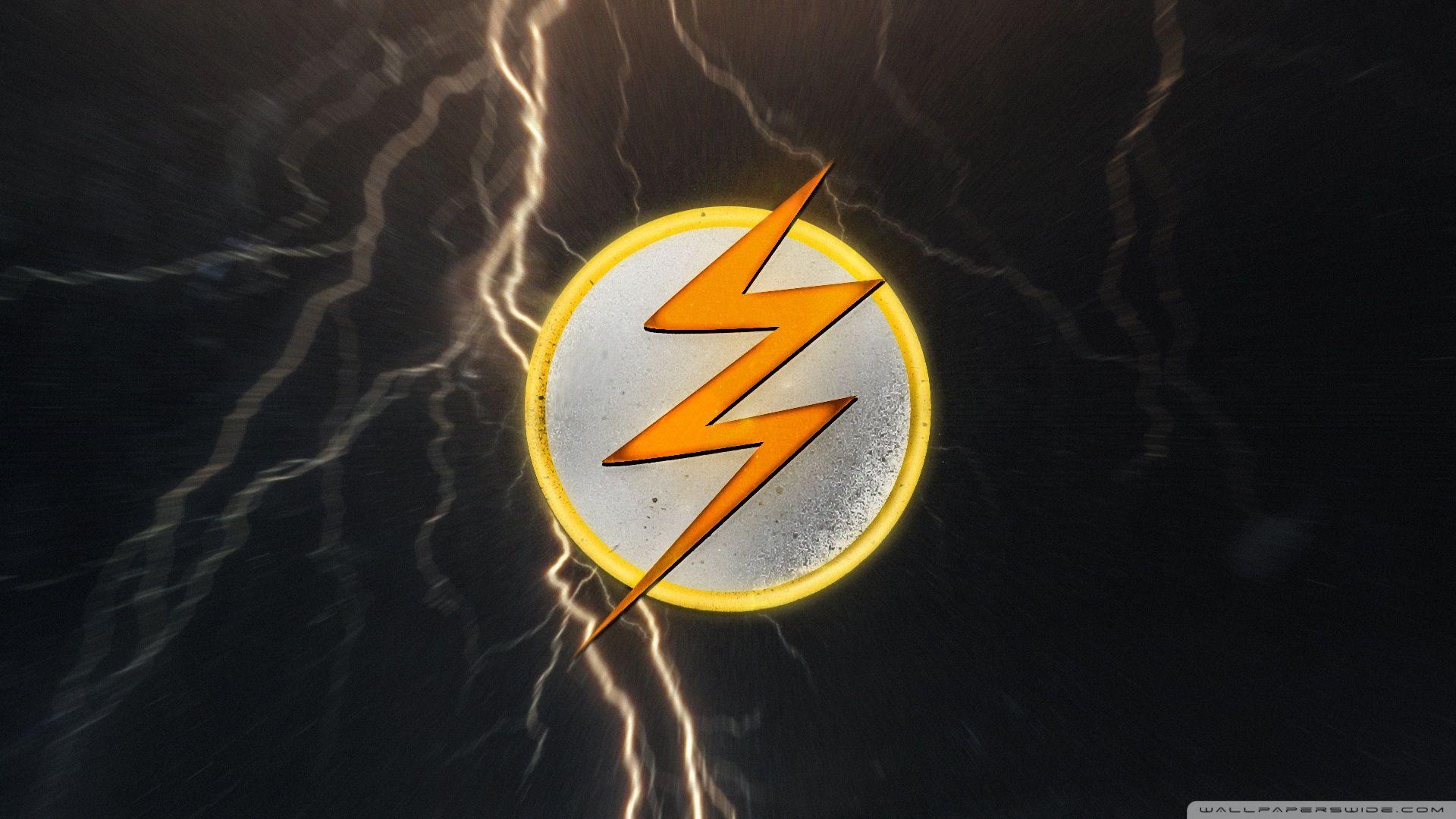 1920x1080 The Flash Logo ❤ 4K HD Desktop Wallpaper for 4K Ultra HD TV
