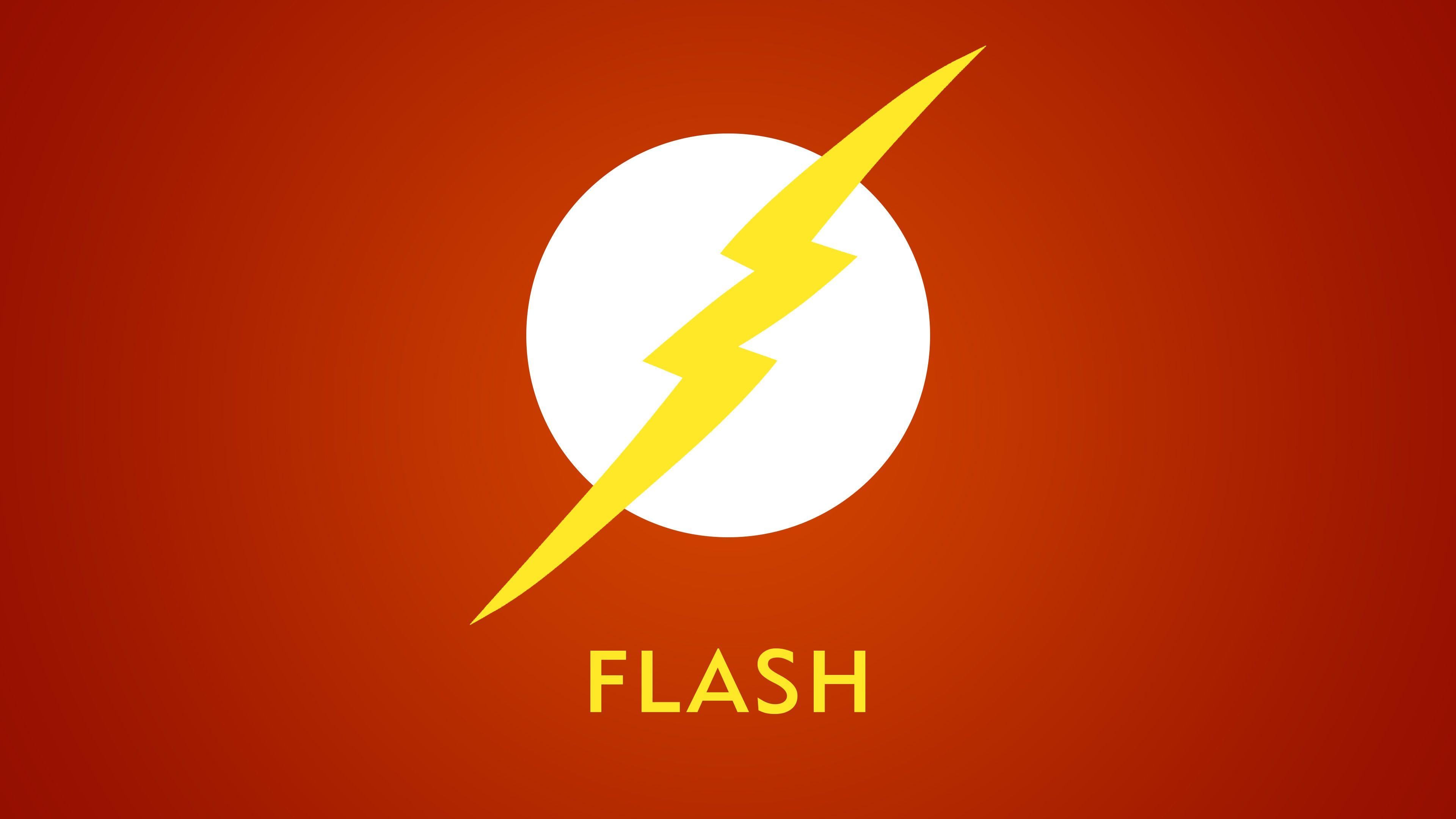 3840x2160 Wallpaper 4k The Flash 4k Logo 4k Wallpaper, Hd Wallpaper, Logo