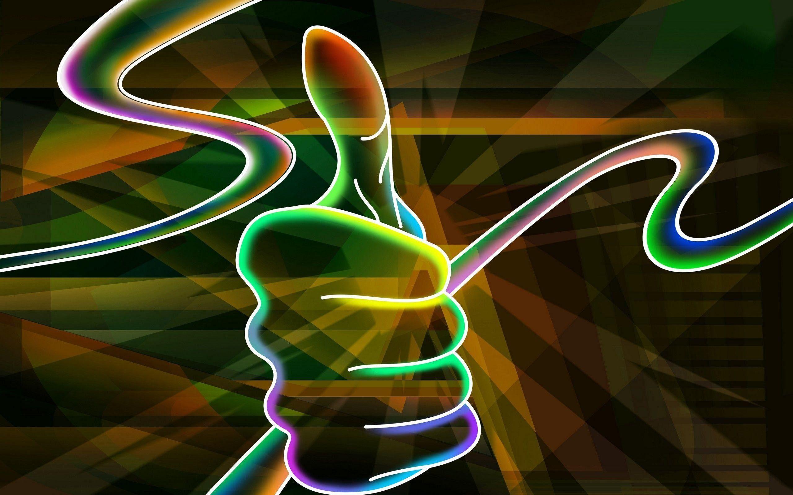 2560x1600 3D HD Color Wallpaper