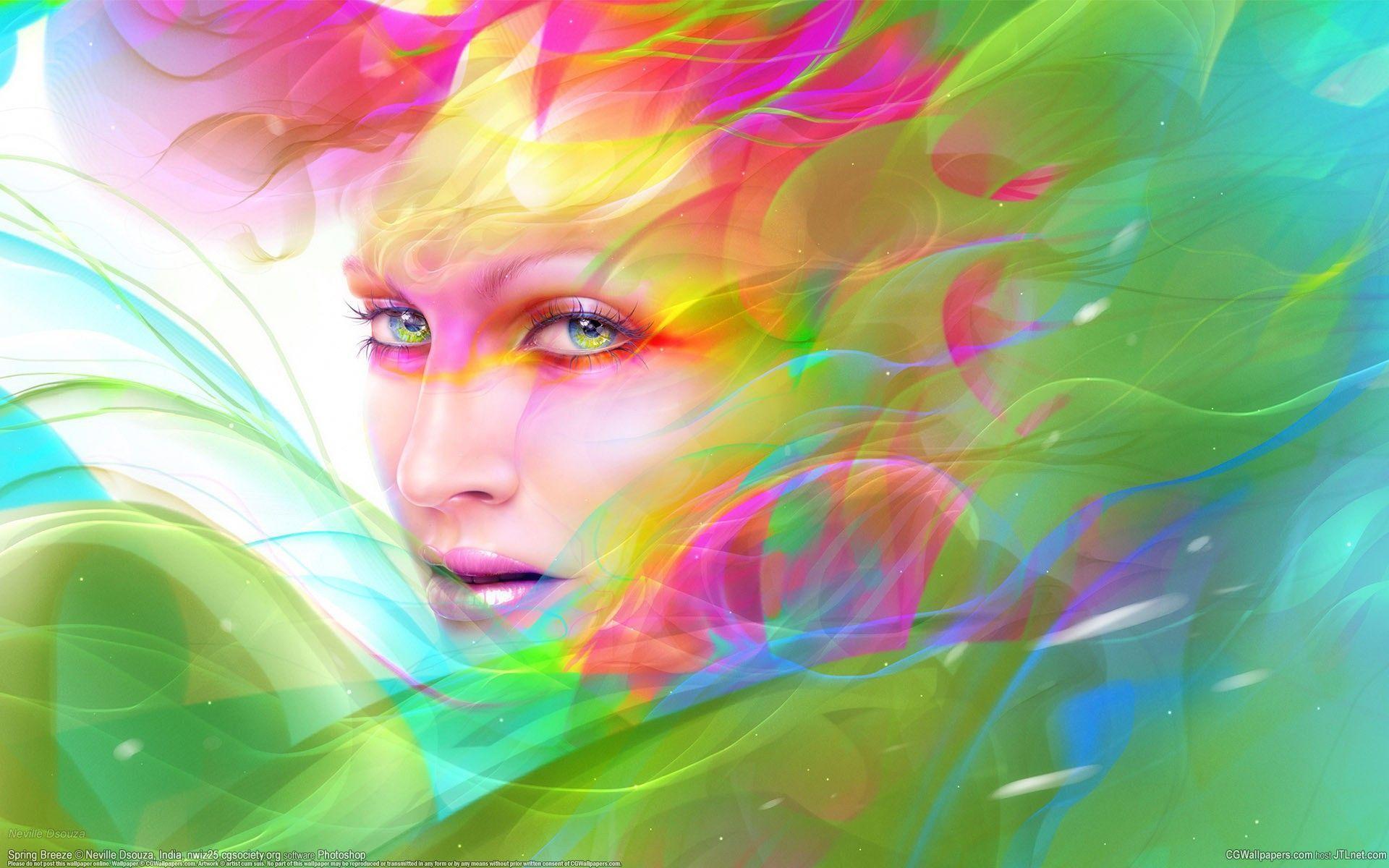 1920x1200 Colorful Art Wallpaper