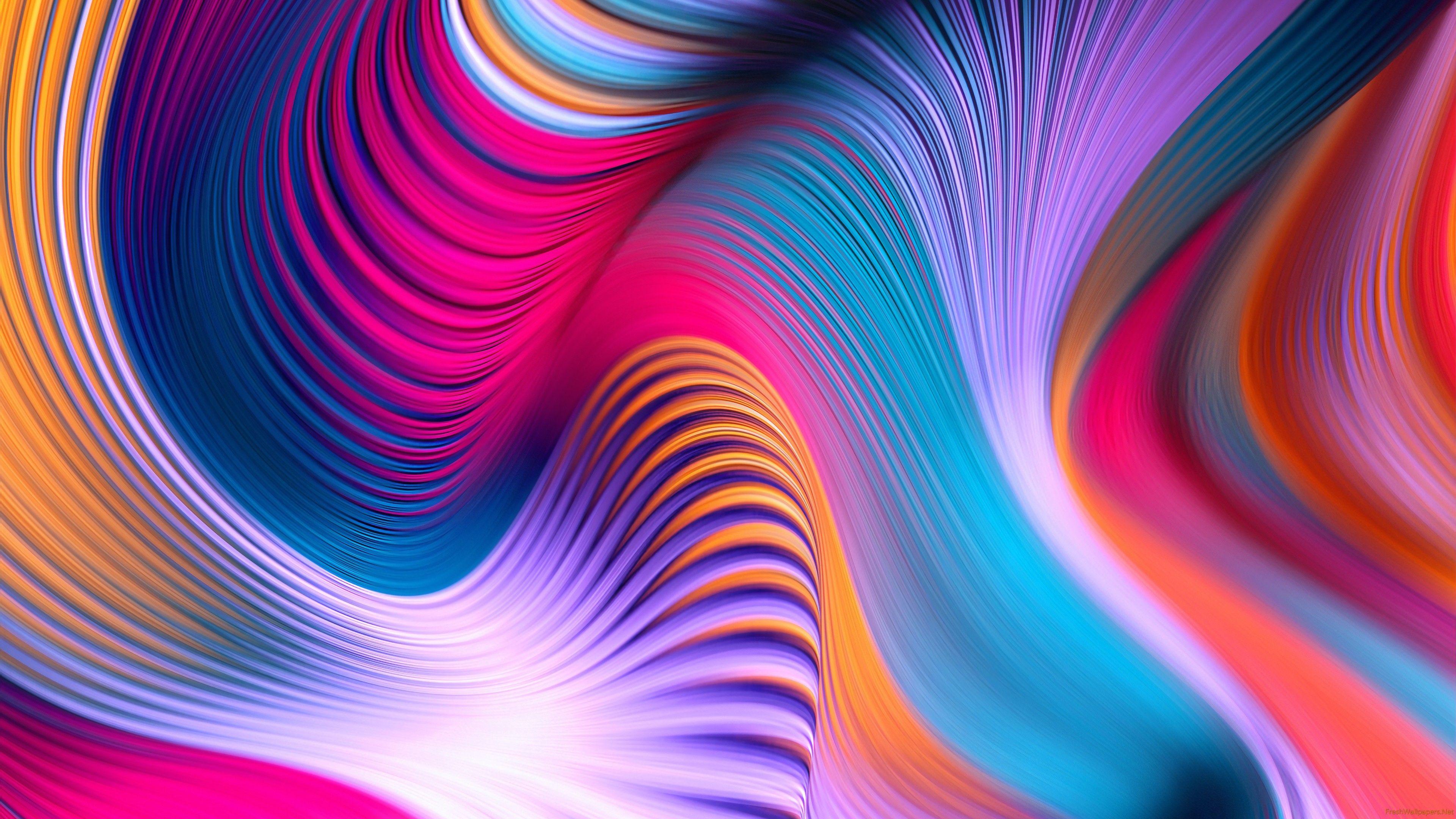 3840x2160 Colorful Movements Of Abstract Art 4k wallpaper