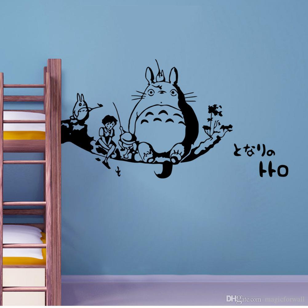 1001x1001 Totoro Wall Decal Sticker Kids Room Wall Decor Art Mural Poster Home