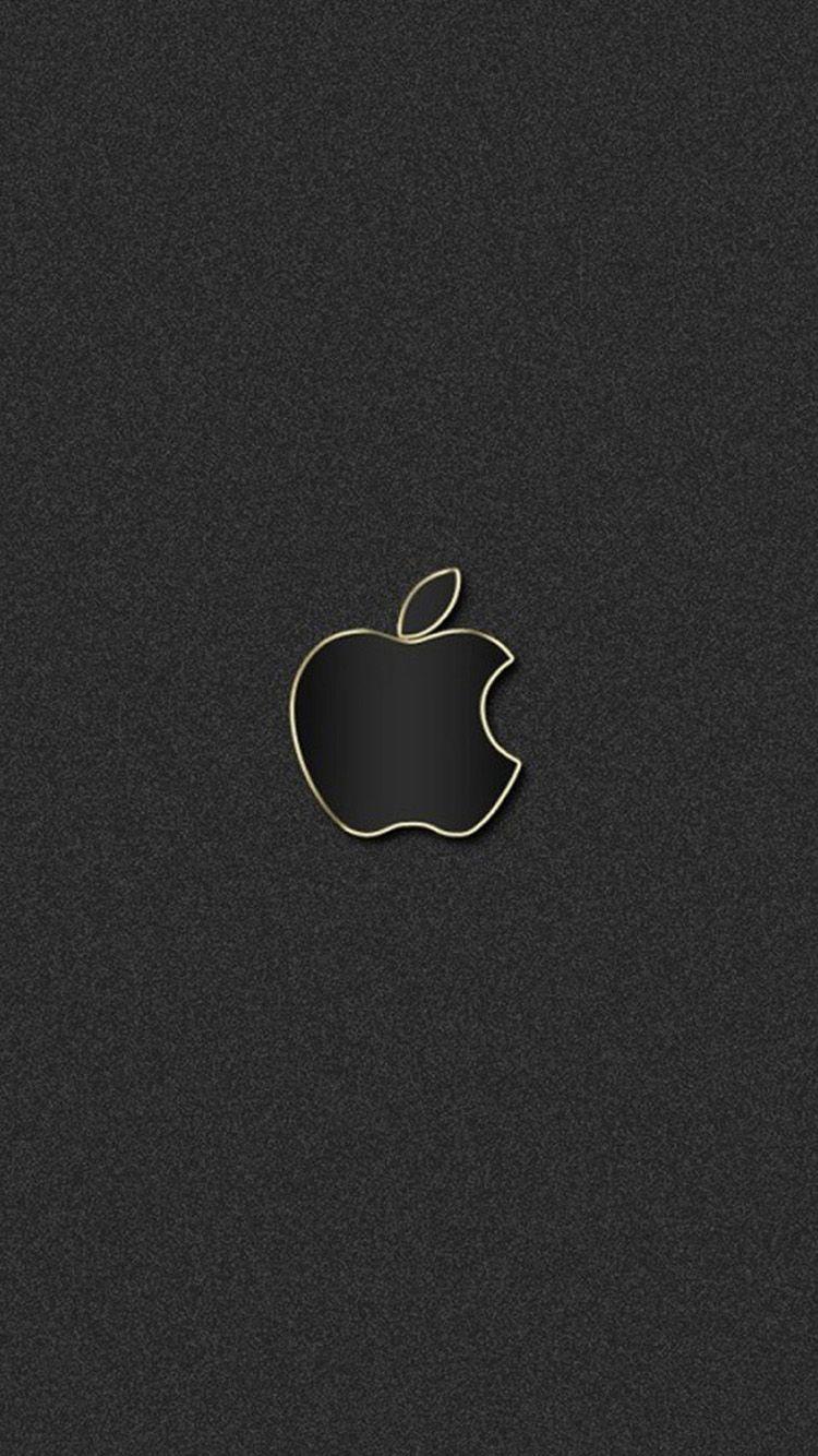 750x1334 Tải xuống miễn phí logo Apple màu đen Hình nền iPhone 6 HD