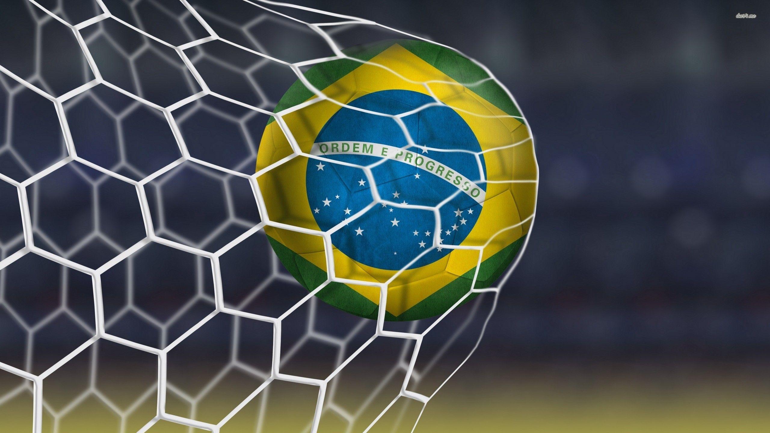 2560x1440 Brazil Soccer Wallpaper