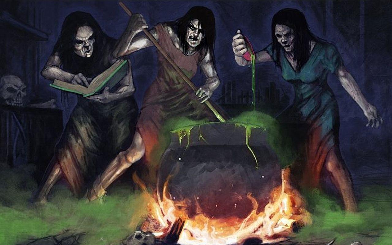 1280x800 Witch Wallpaper