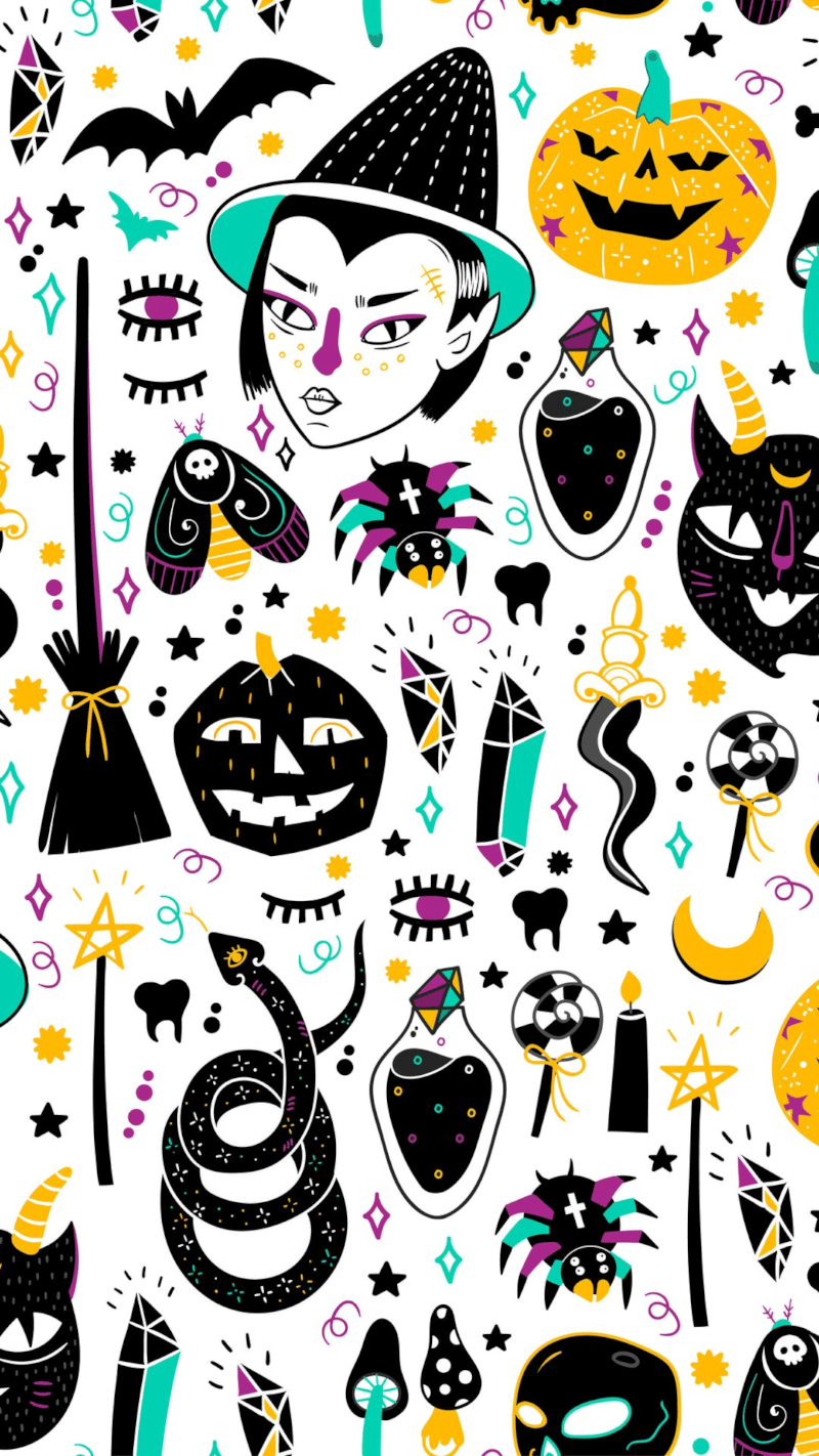 800x1422 Give Your Phone a Spooky Season Makeover With These