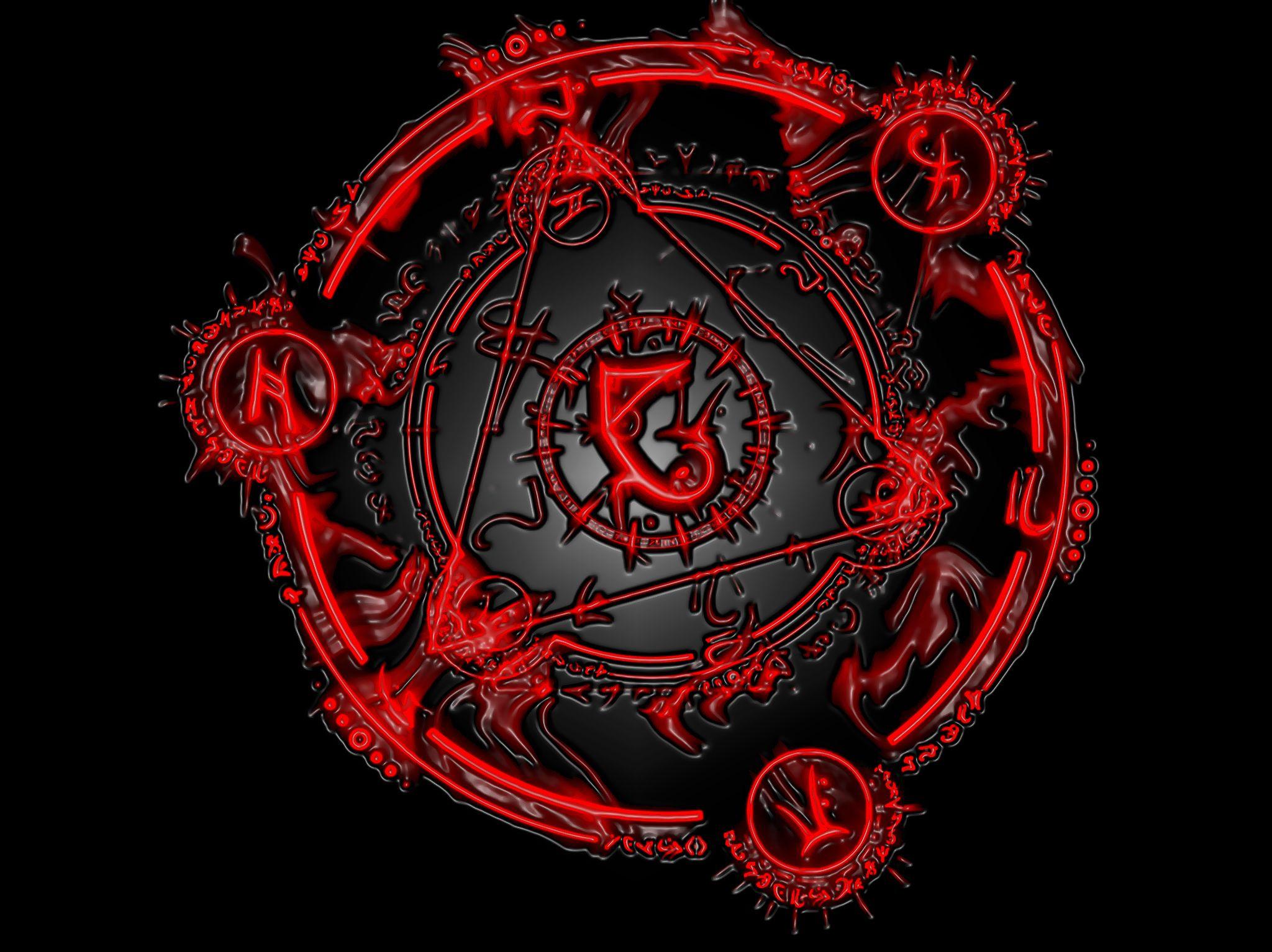 2048x1533 dark, Horror, Occult, Evil, Symbol Wallpaper HD / Desktop