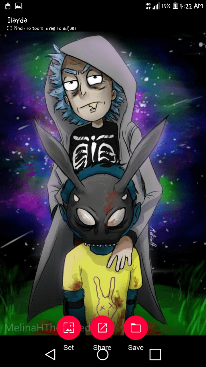 720x1280 Donnie Darko as well on that Wallpaper App