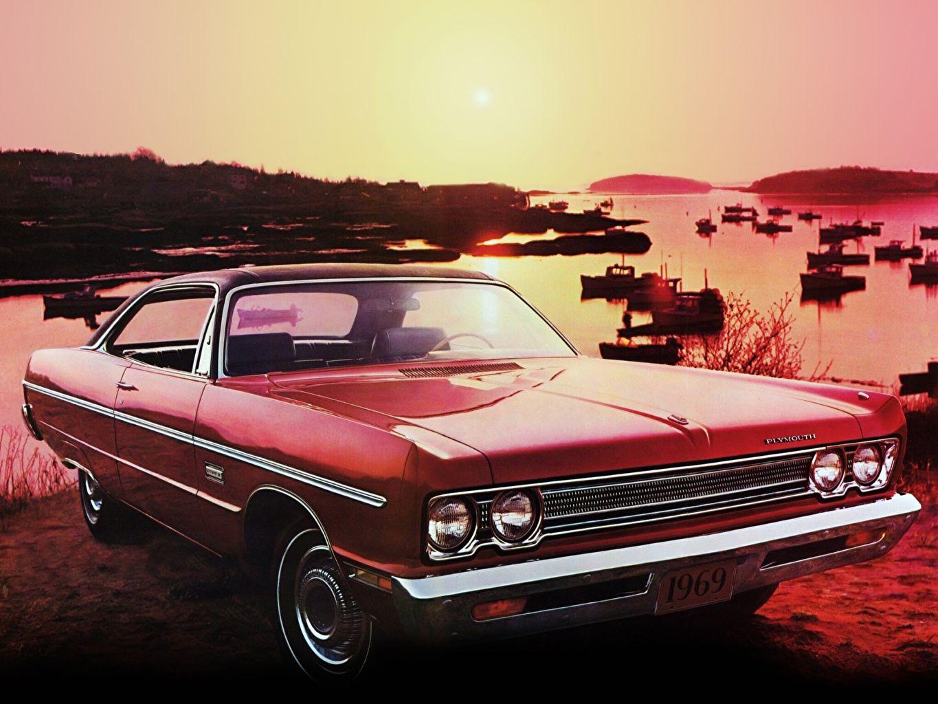1365x1024 Wallpaper Plymouth Fury III 2 Door Hard Automobile