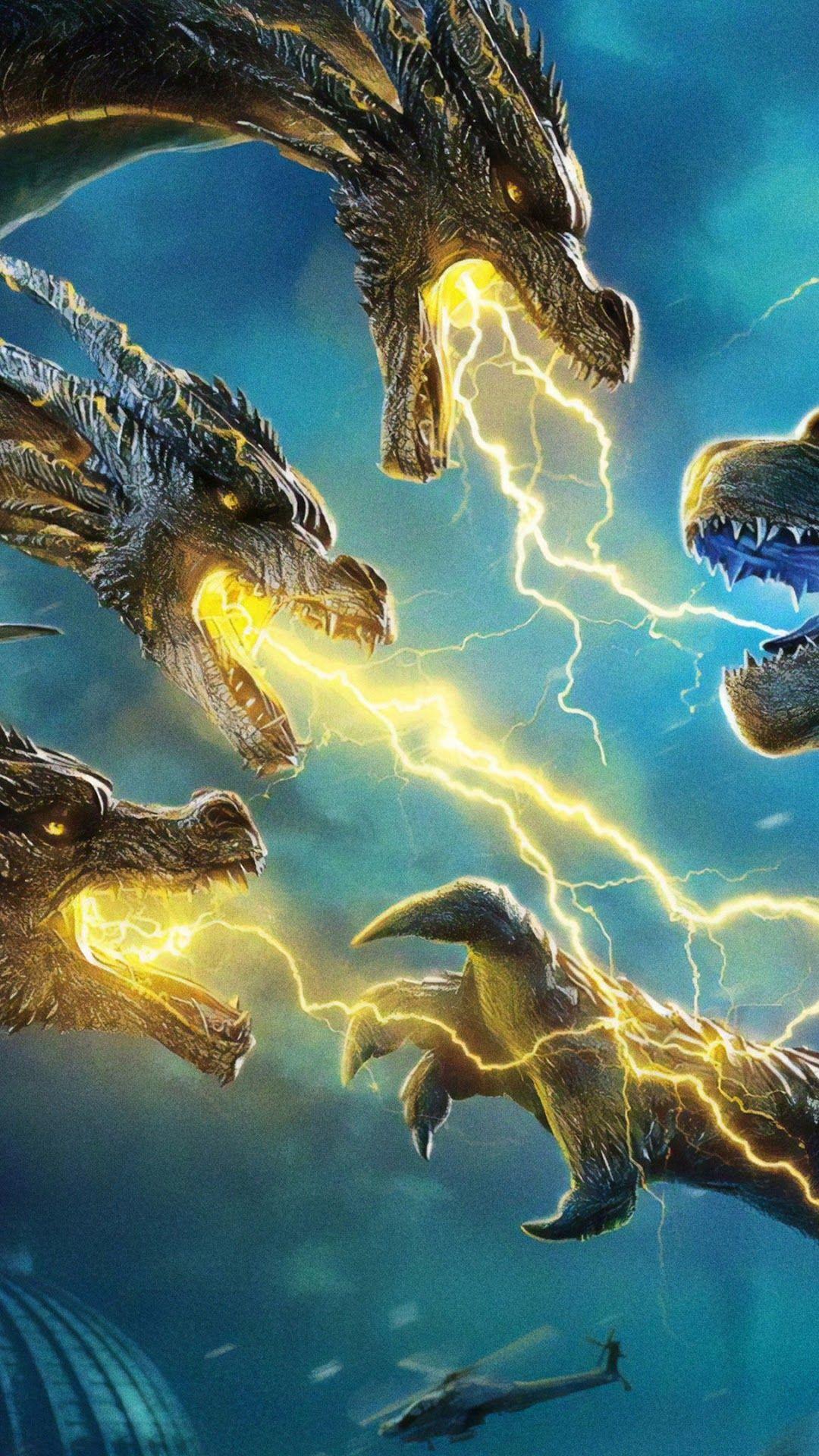 King Ghidorah Wallpapers - Top Free King Ghidorah Backgrounds