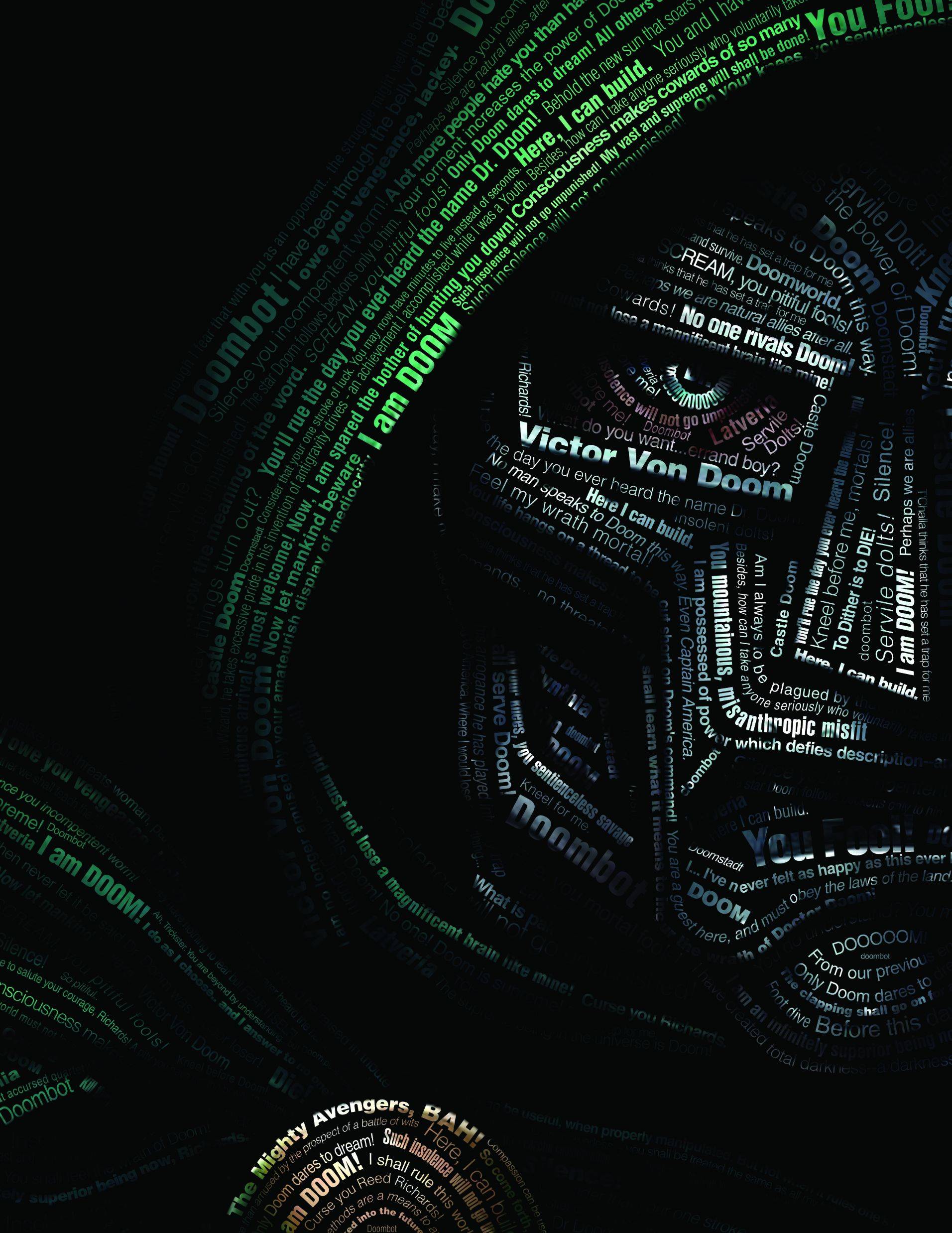 1912x2475 A Redditor Over At R Typography Made This Great Dr. Doom