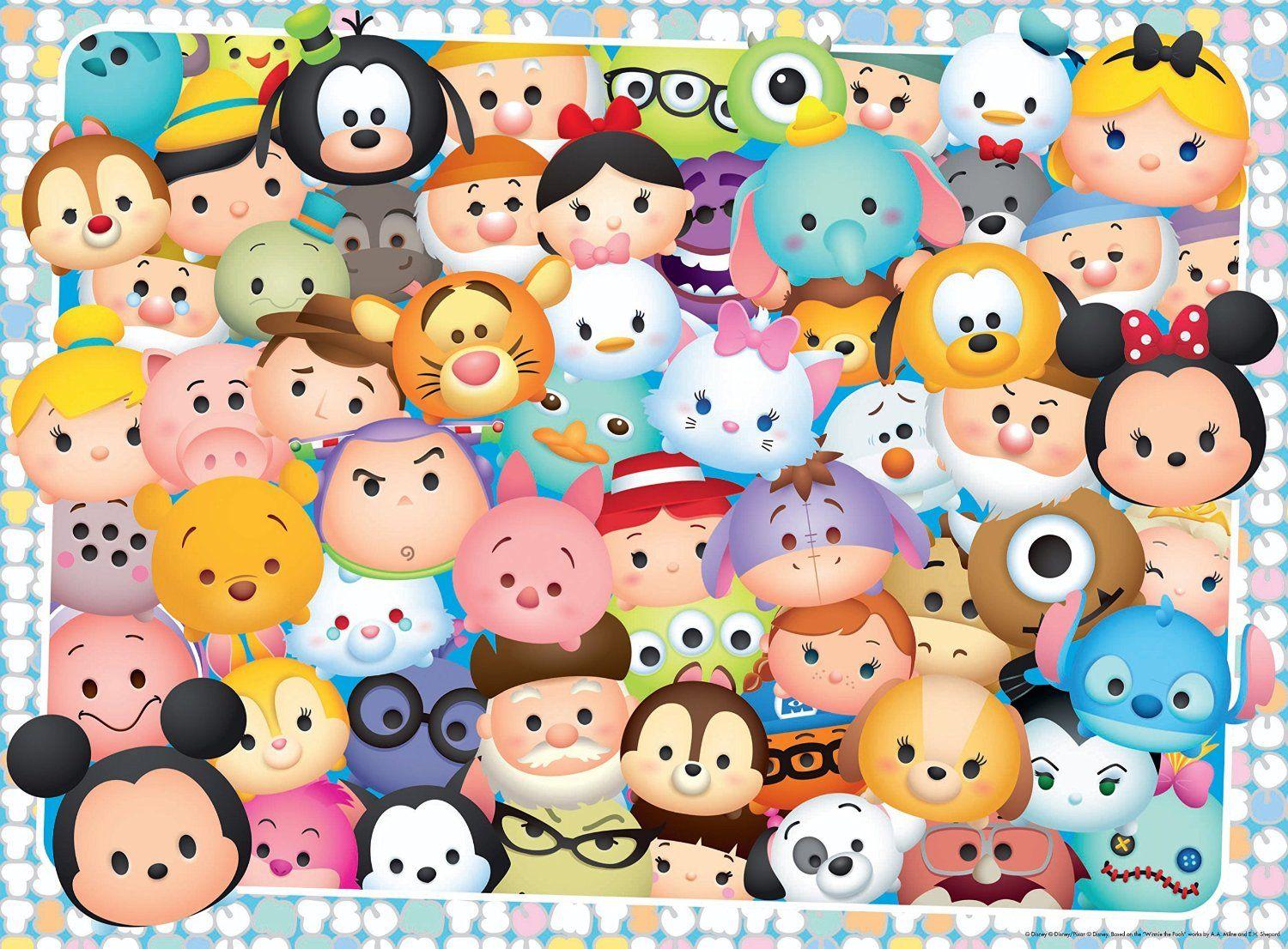 Disney Tsum Tsum Wallpapers Top Free Disney Tsum Tsum Backgrounds Wallpaperaccess