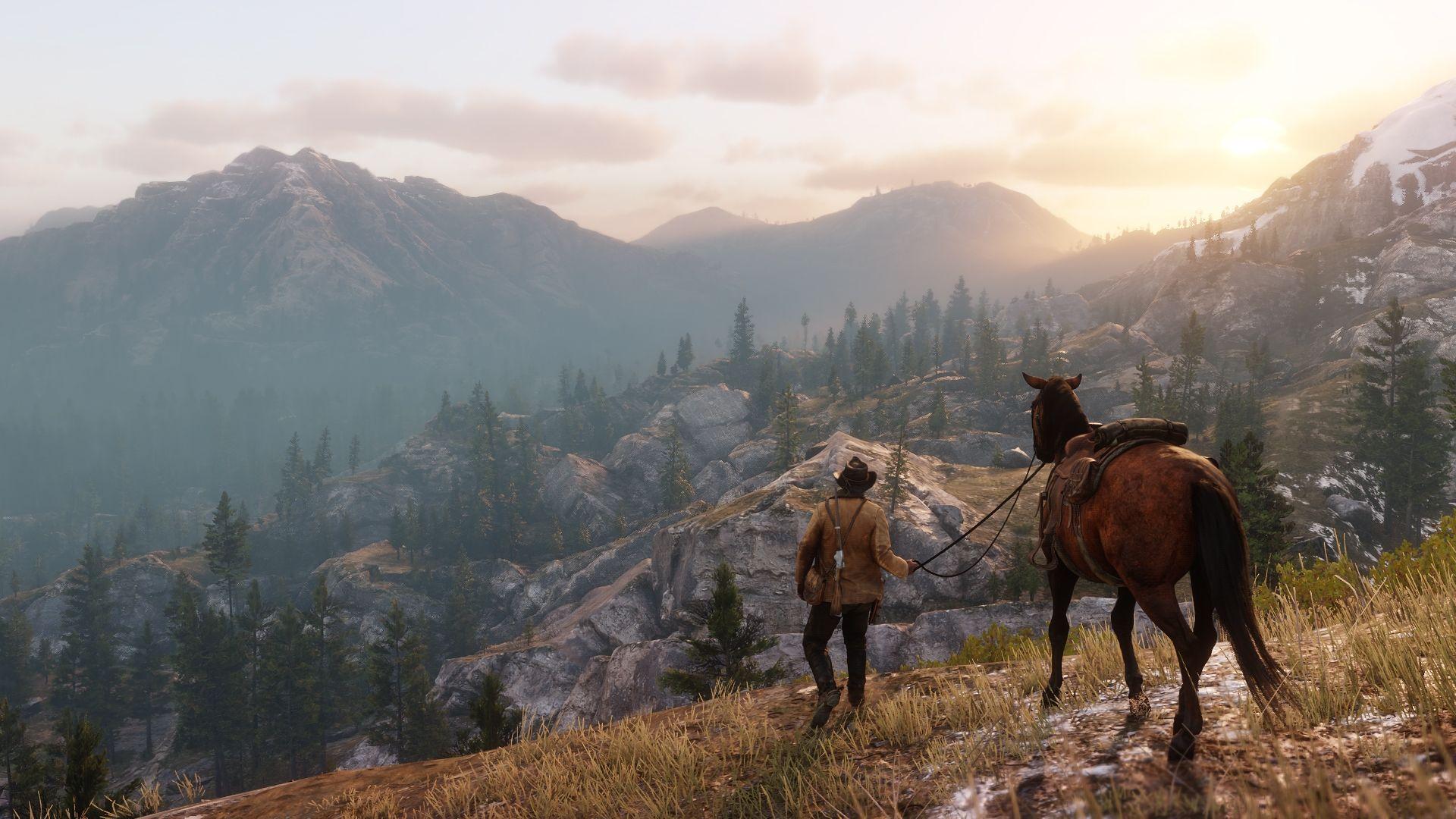 1920x1080 Download 1920x1080 Red Dead Redemption Horse, Landscape