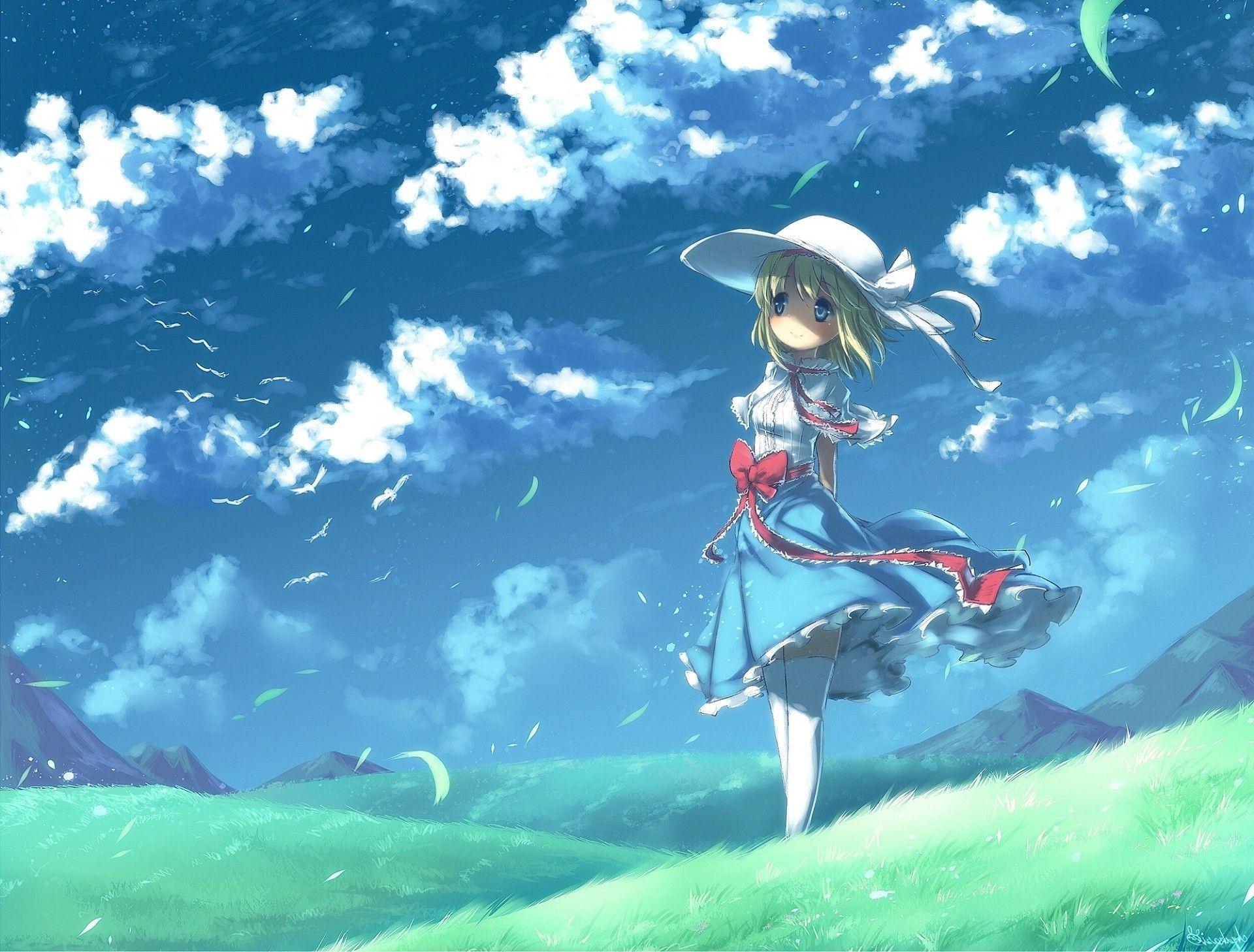 Anime Field Wallpapers - Top Free Anime Field Backgrounds - WallpaperAccess