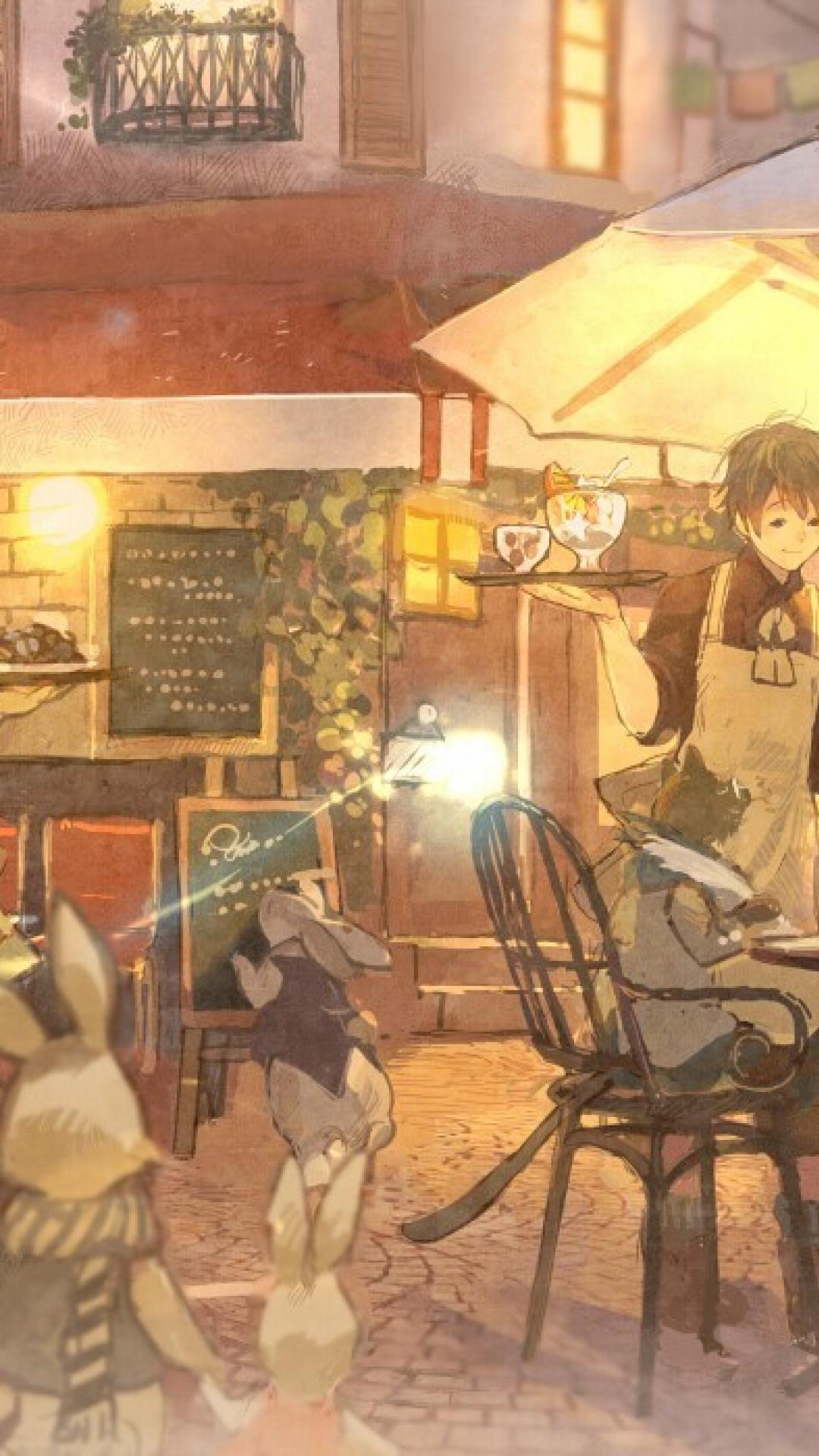 Cafe Anime Wallpapers - Top Free Cafe Anime Backgrounds - WallpaperAccess