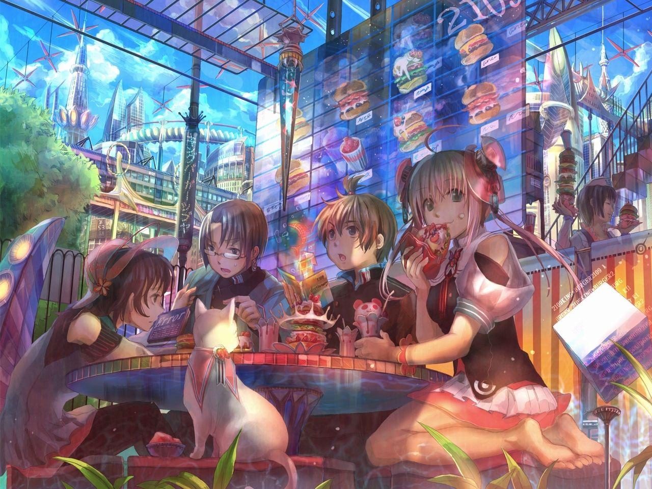 Cafe Anime Wallpapers - Top Free Cafe Anime Backgrounds - WallpaperAccess