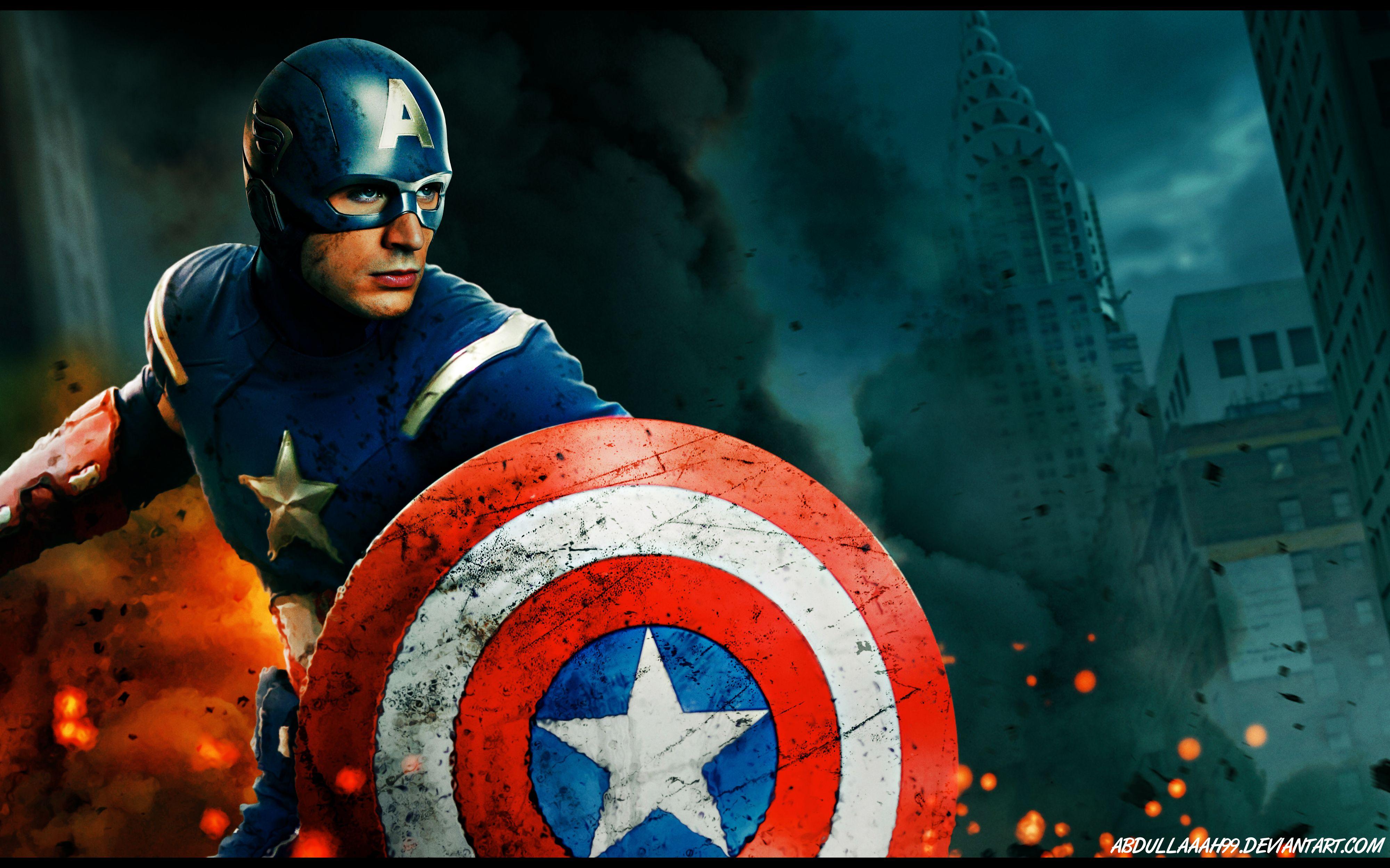 4000x2500 Captain America