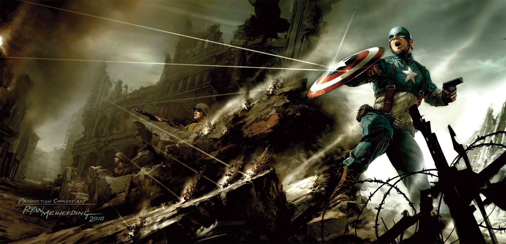 1920x928 Download the Captain America Concept Wallpaper, Captain
