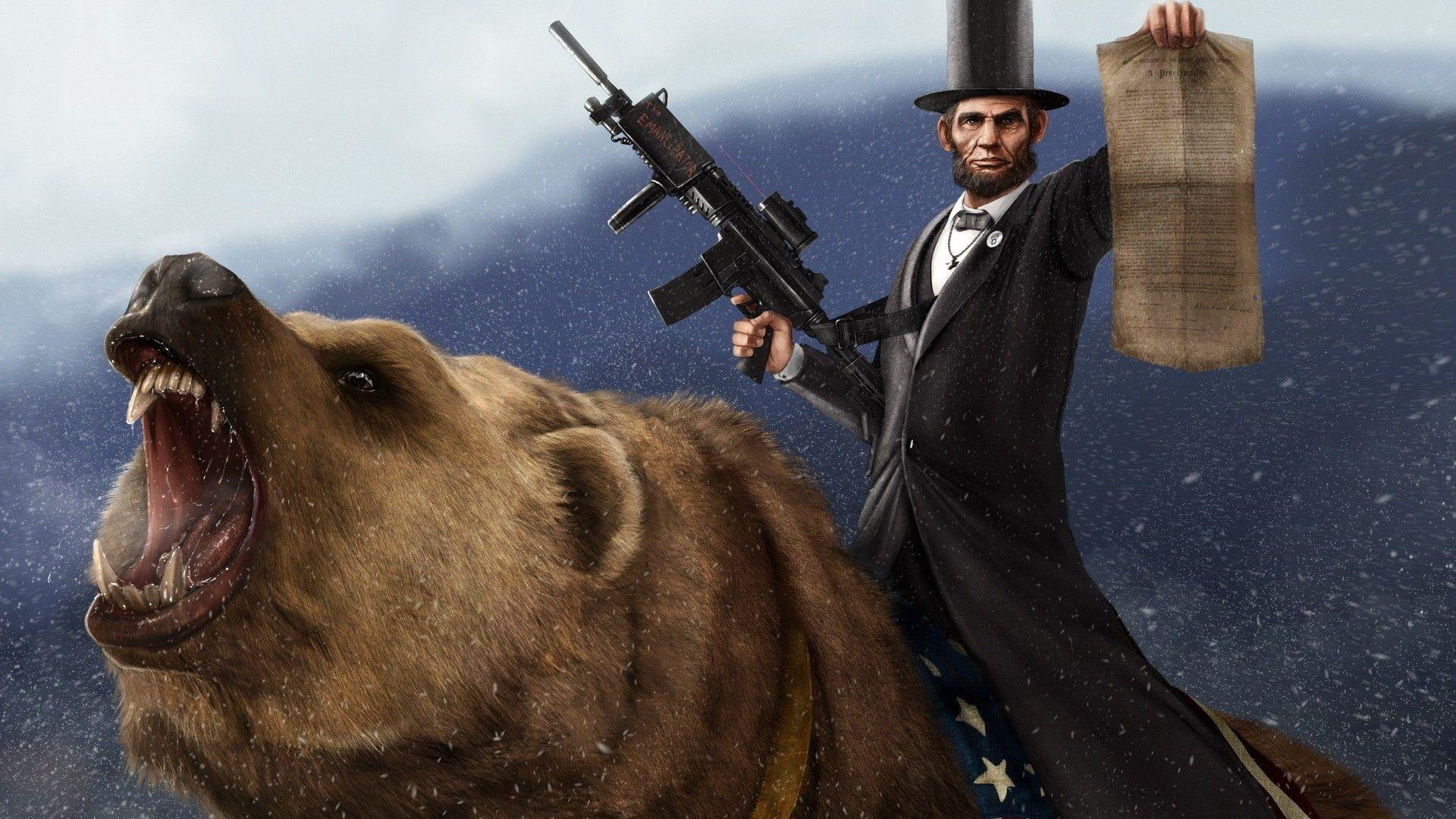 1920x1080 guns abraham lincoln bears constitution 1920x1080 wallpaper
