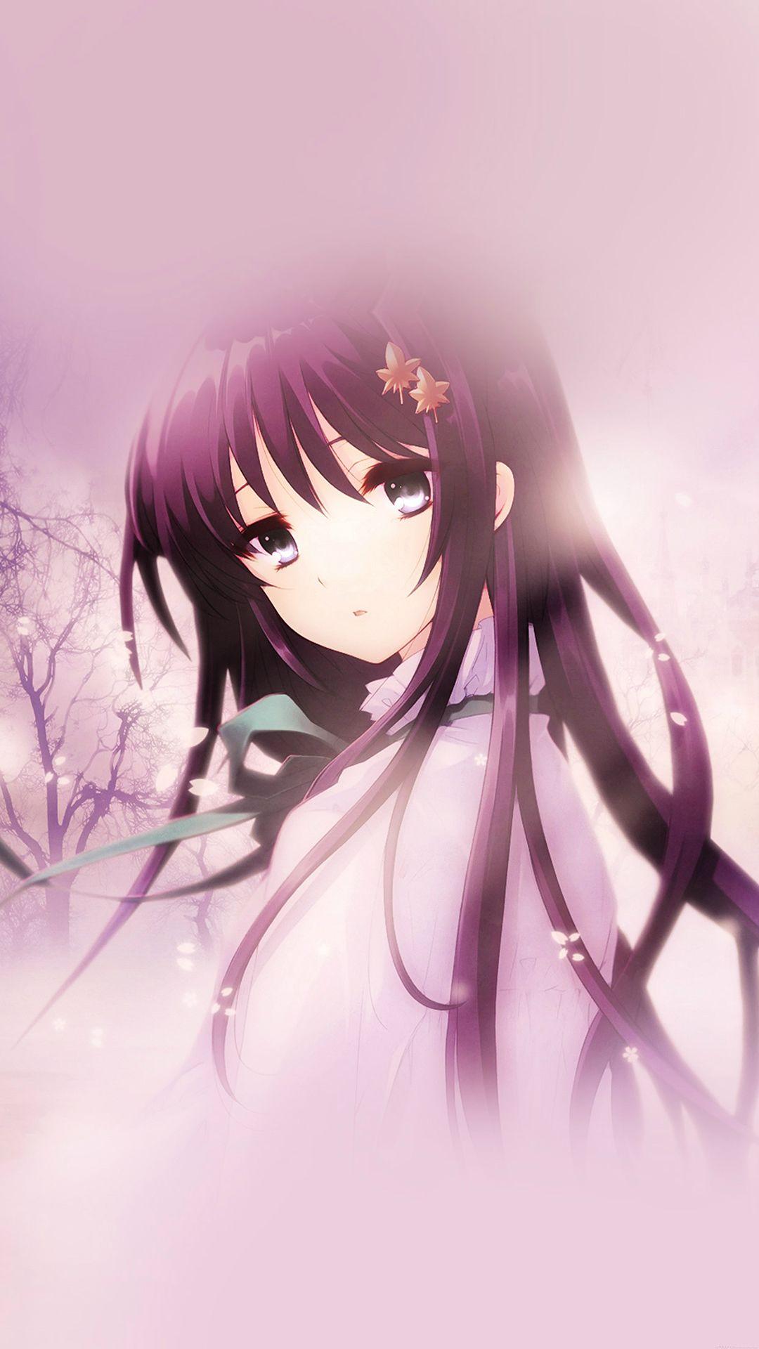 1080x1920 Flower Girl Otaku Anime Art Illust Spring iPhone 6 plus