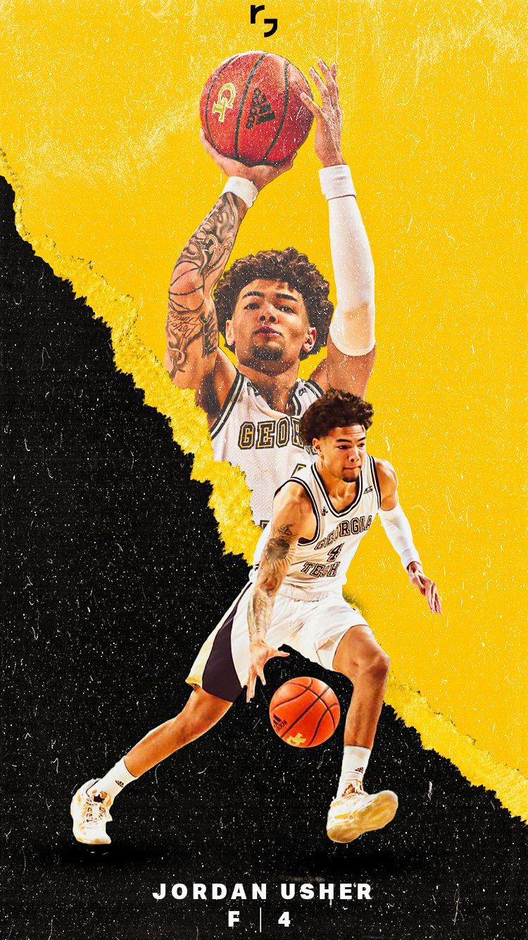 750x1334 Georgia Tech Basketball Wallpaper