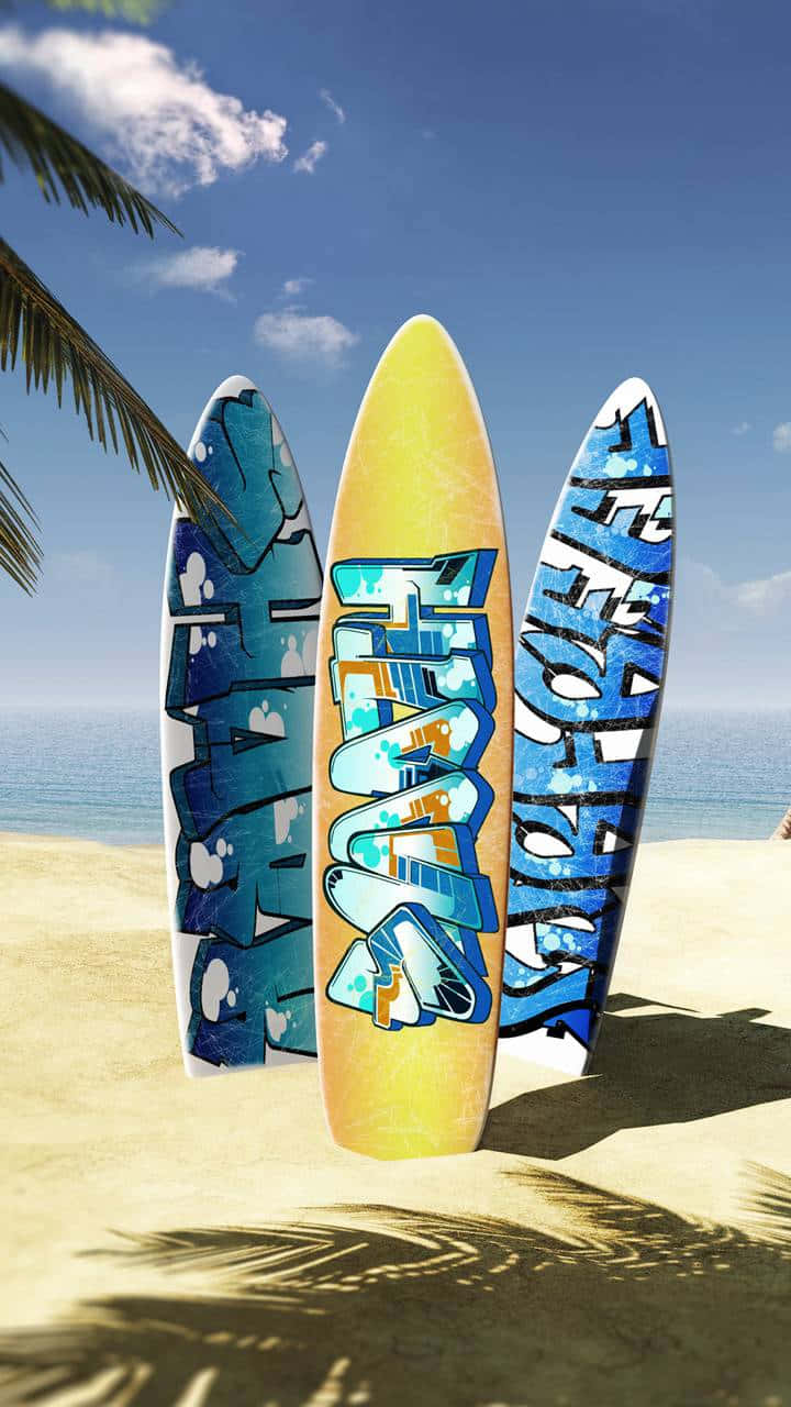 720x1280 Download free Cool Beach Surfboards