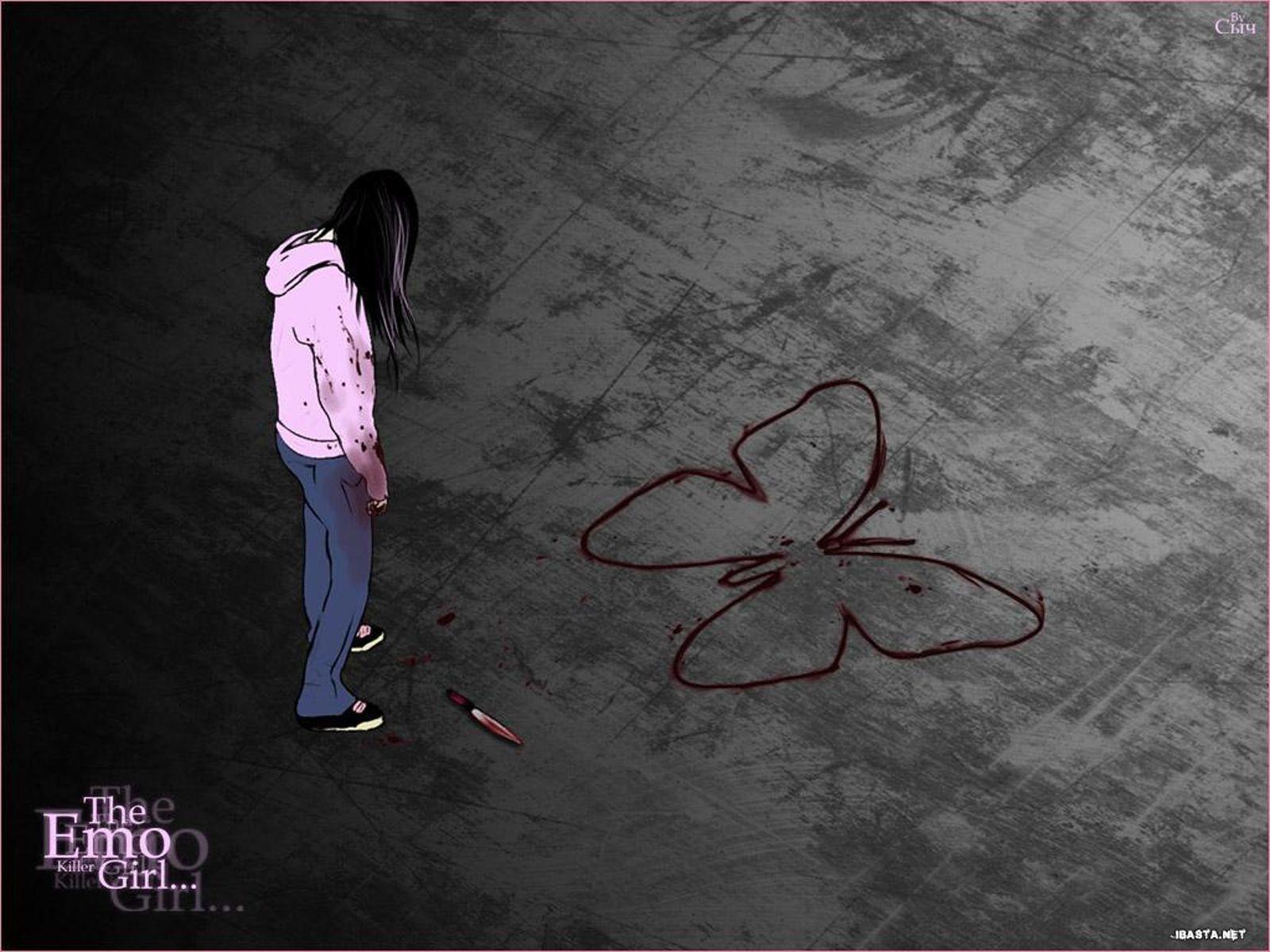 1600x1200 Emo girl wallpaper and image, picture, photo
