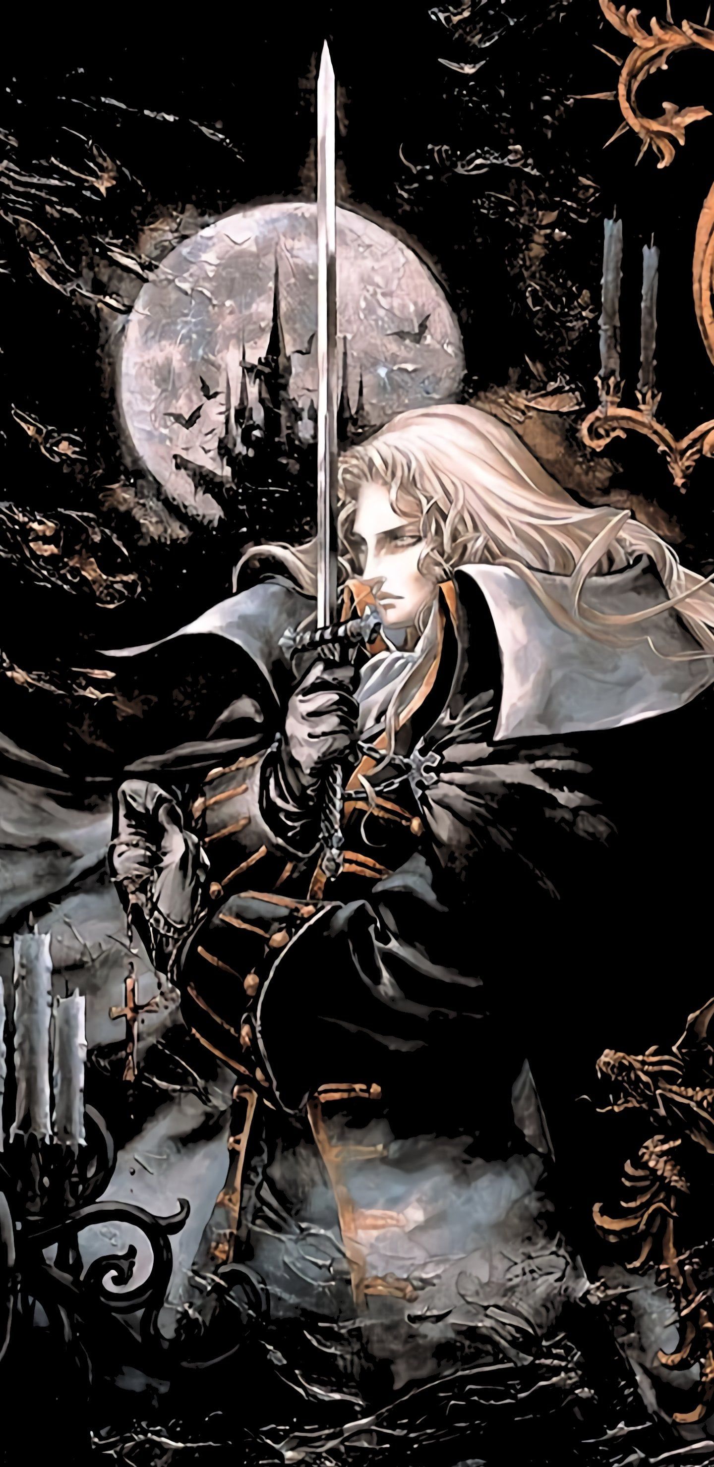 1440x2960 CastleVania Phone Wallpaper Mega