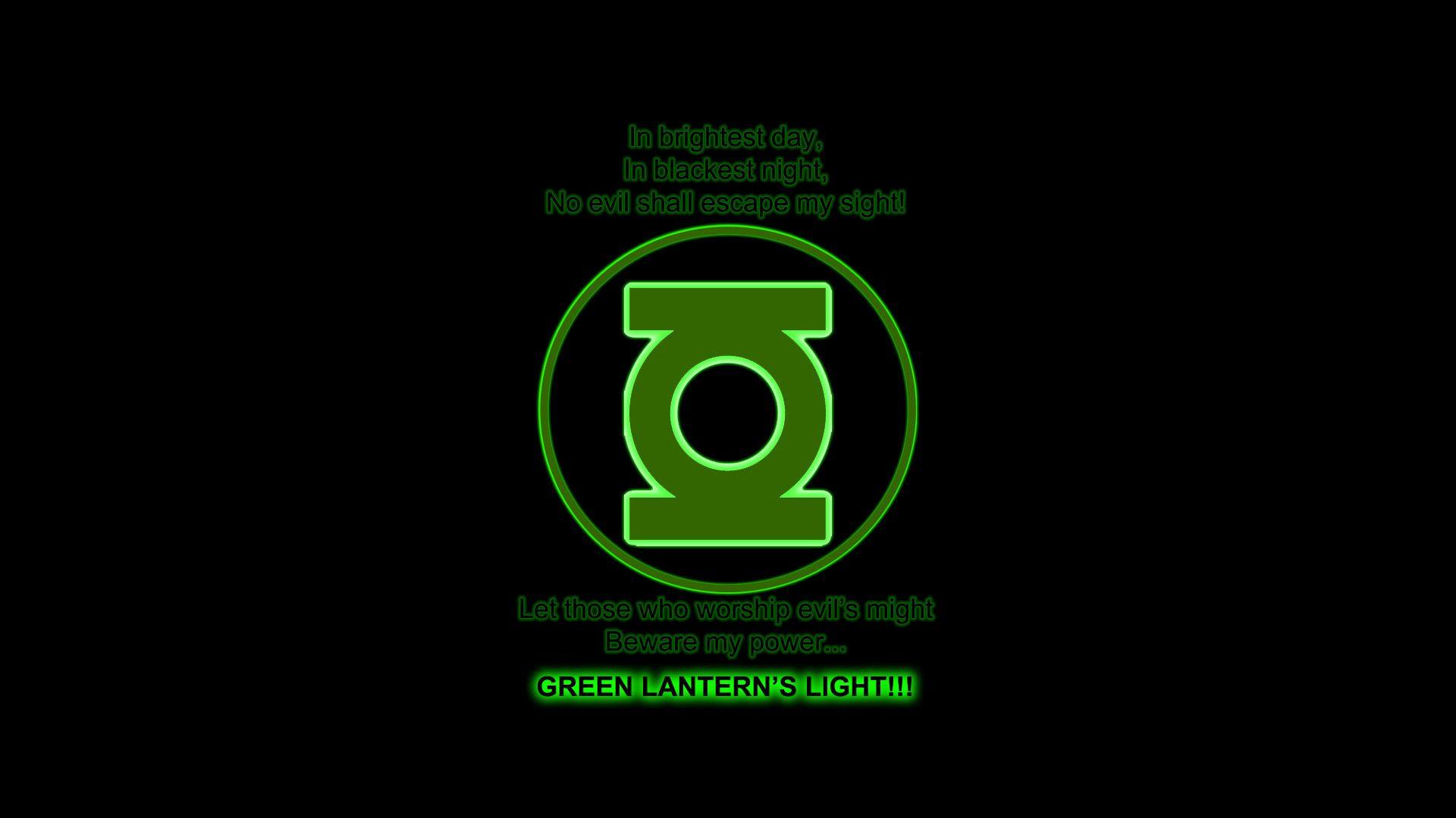 1920x1080 Green Lantern Logo Wallpaper background picture