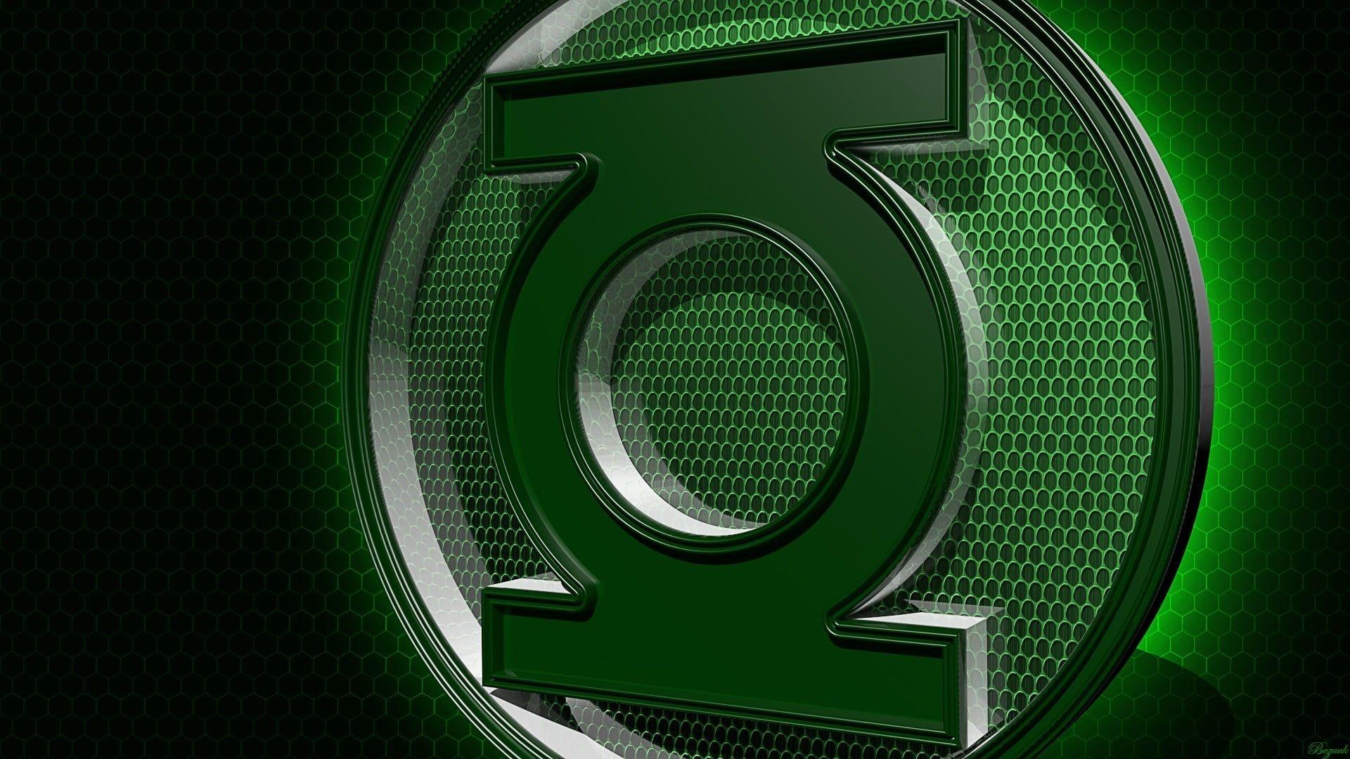1920x1080 Green Lantern logo wallpaper, comics, Green Lantern, artwork