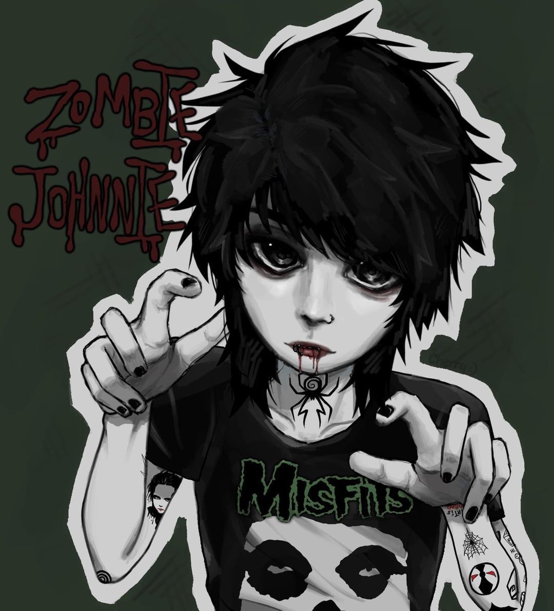 1080x1191 Johnnie Zombie Art