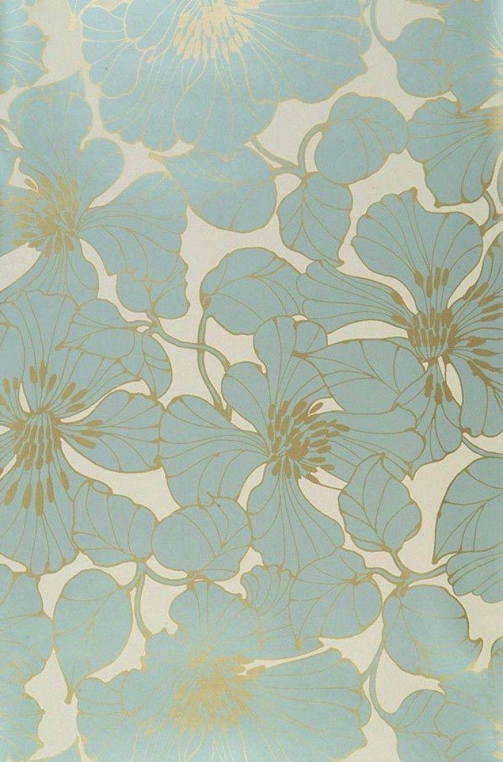 727x1100 Wallpaper Indra. Vintage floral wallpaper, Floral wallpaper