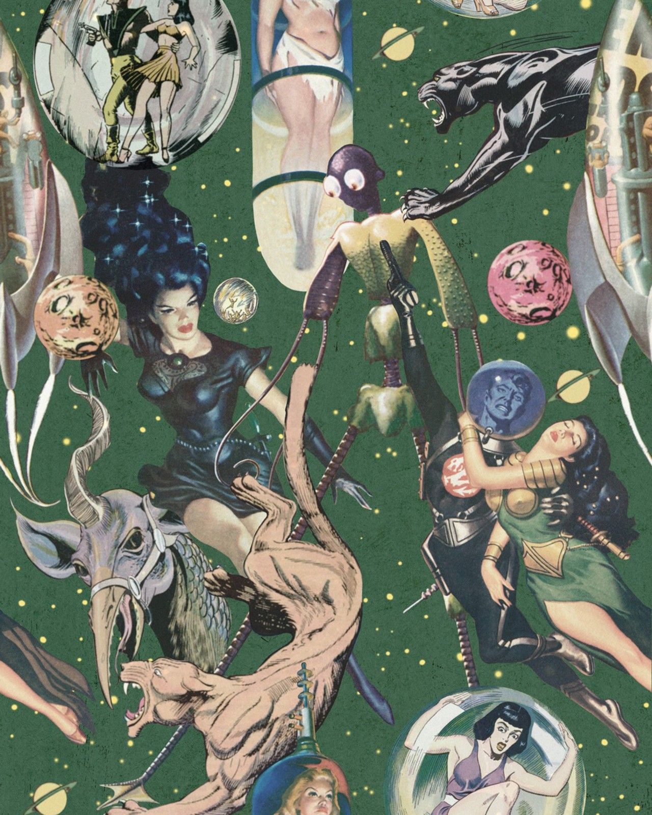 1280x1600 SCI FI COMICS Premium Wallpaper
