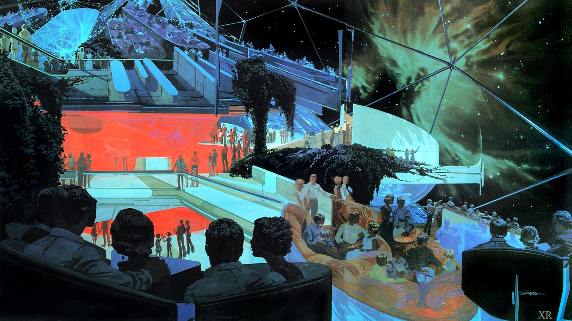 1920x1080 Retro futurism wallpaper dump [1920x1080]