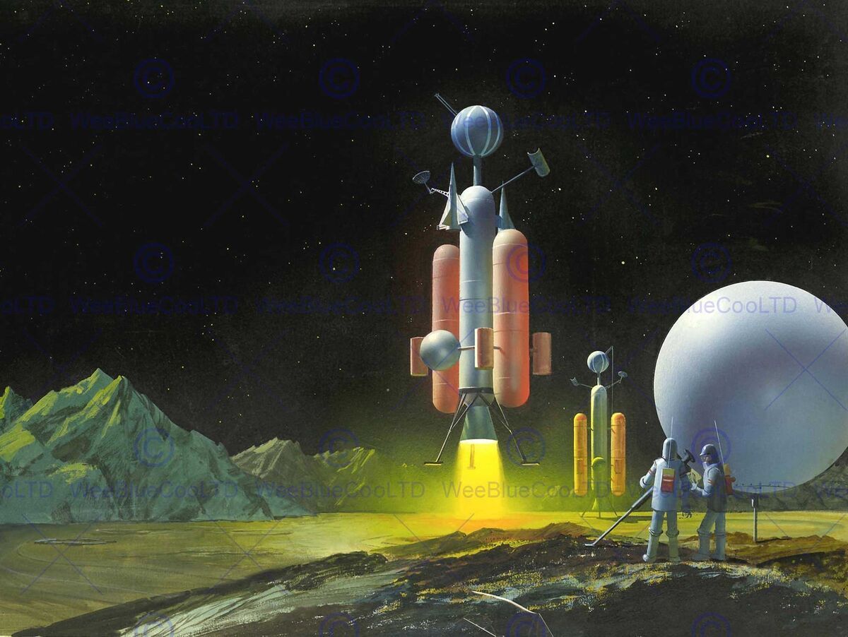 1200x902 SCI FI FINE ART POSTER CC3169