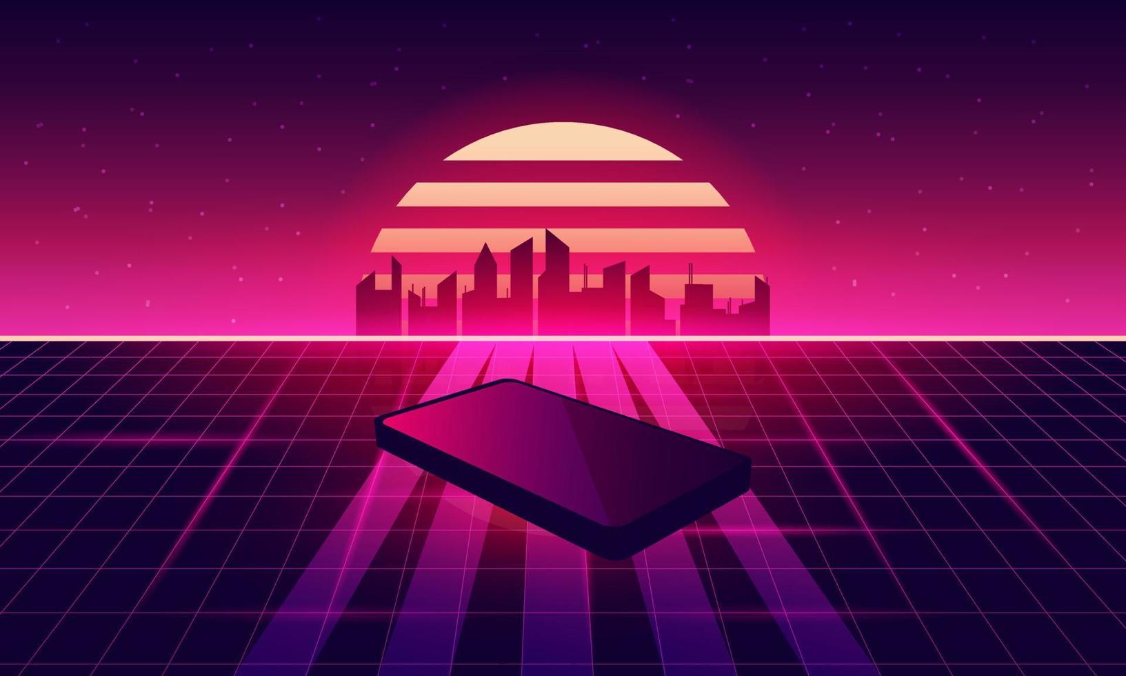 1633x980 Background Futuristic Grid landscape