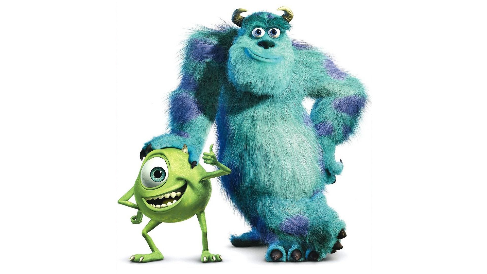 1920x1080 Mike Wazowski and James P. Sullivan