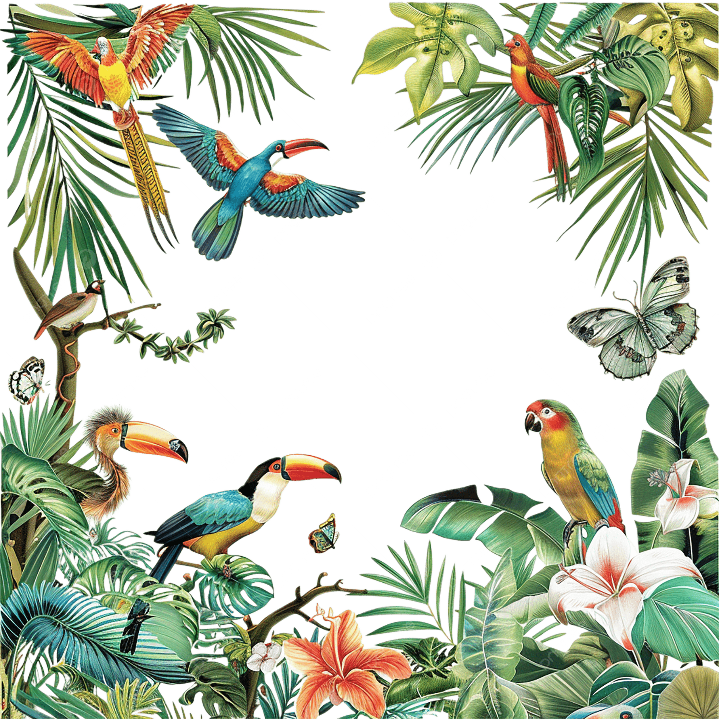 2500x2500 Picture Of Fauna Transparent Background