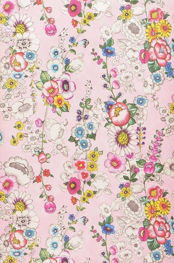 728x1100 Wallpaper Megara. Pattern wallpaper, Floral wallpaper, Fabric