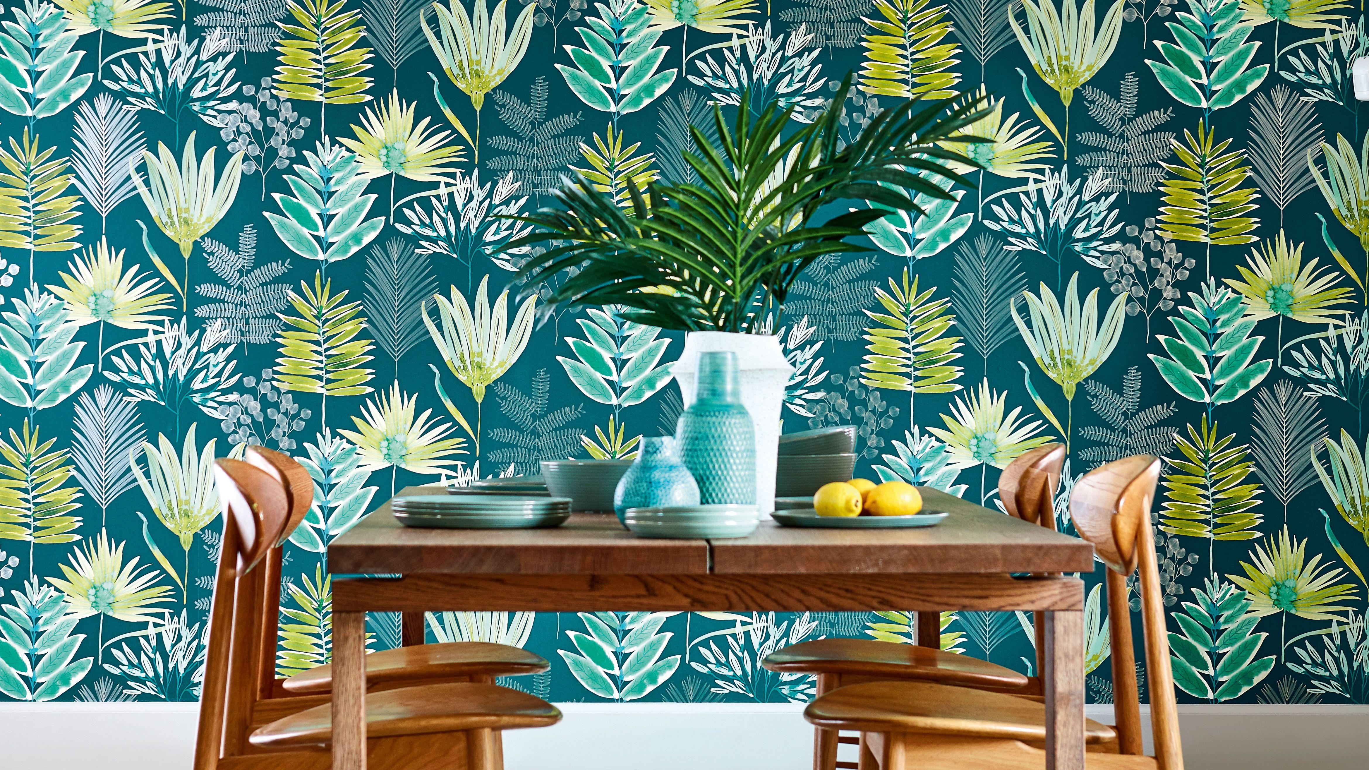 4678x2631 Botanical Wallpaper: 22 Fabulous Floral, Leaf And Plant Inspired Designs