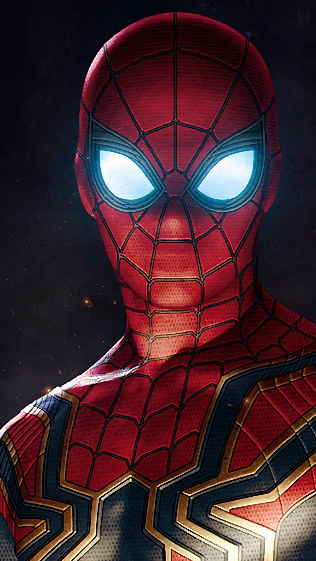 Hình nền điện thoại miễn phí 1080x1920 Spider Man in Avengers Infinity War