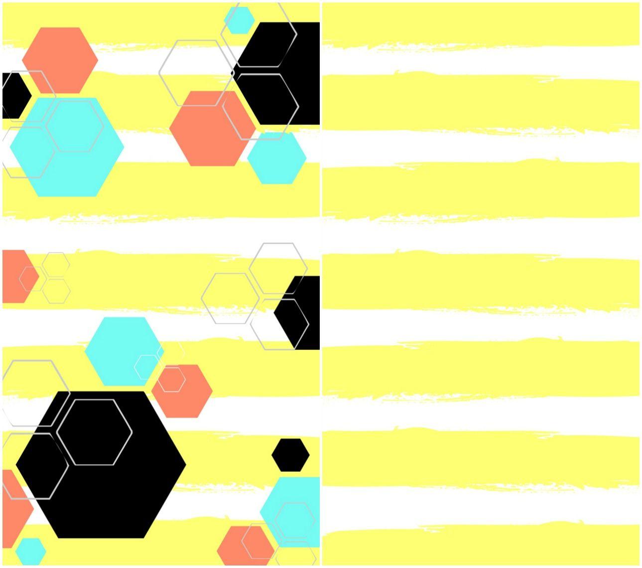 1289x1140 Free download Yellow Hexagon Phone Wallpaper [1289x1140]
