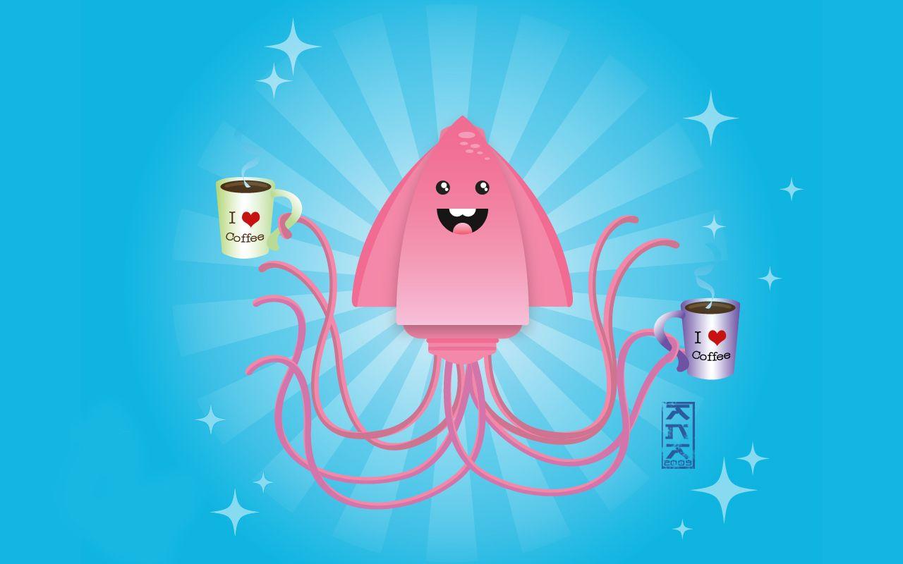 1280x800 Squid Wallpaper High Resolution #WXO872S