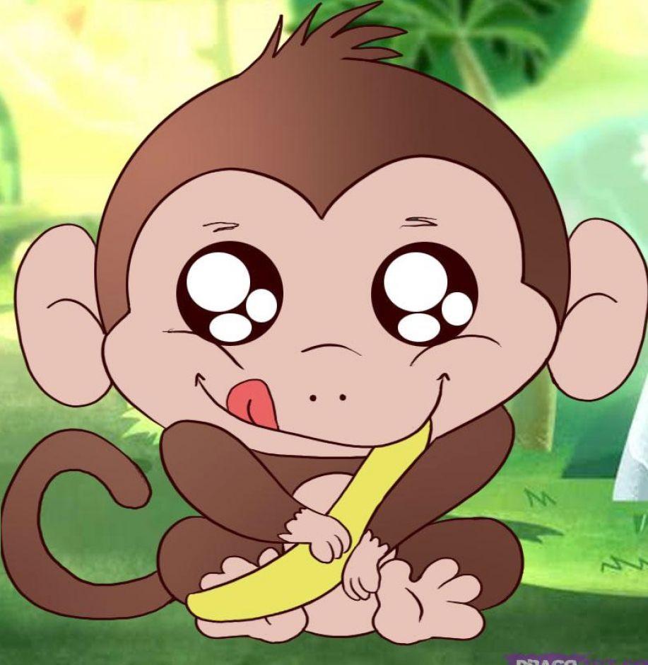 Baby Monkey Cartoons Wallpapers - Top Free Baby Monkey Cartoons Backgrounds  - WallpaperAccess