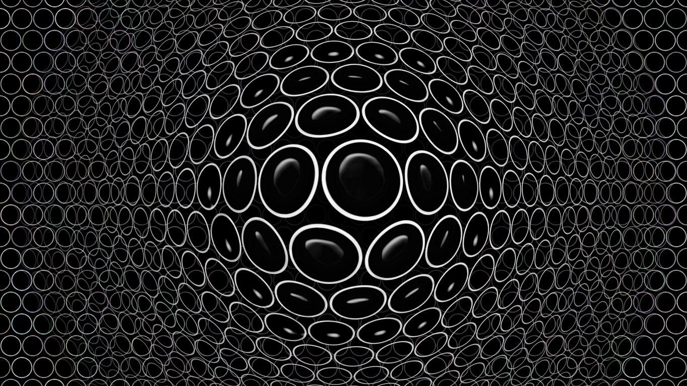1366x768 Download wallpaper 1366x768 convex, embossed, realistic, 3D