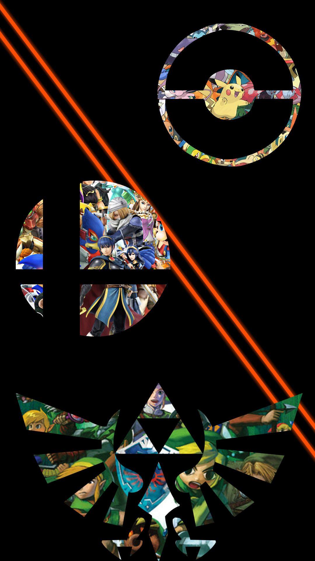 1080x1920 Legend Of Zelda, Ssb4 Phone Wallpaper By Bestselenana