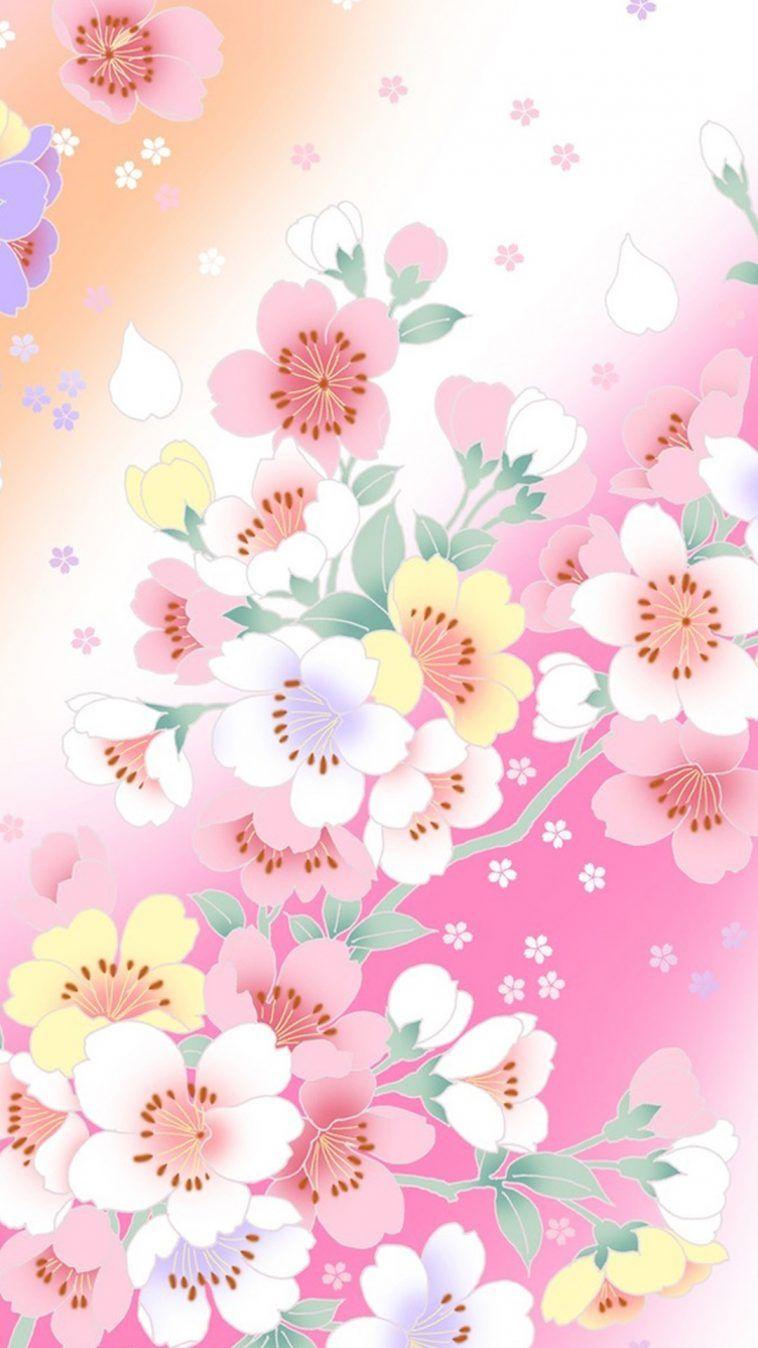 758x1348 Flower iPhone Background