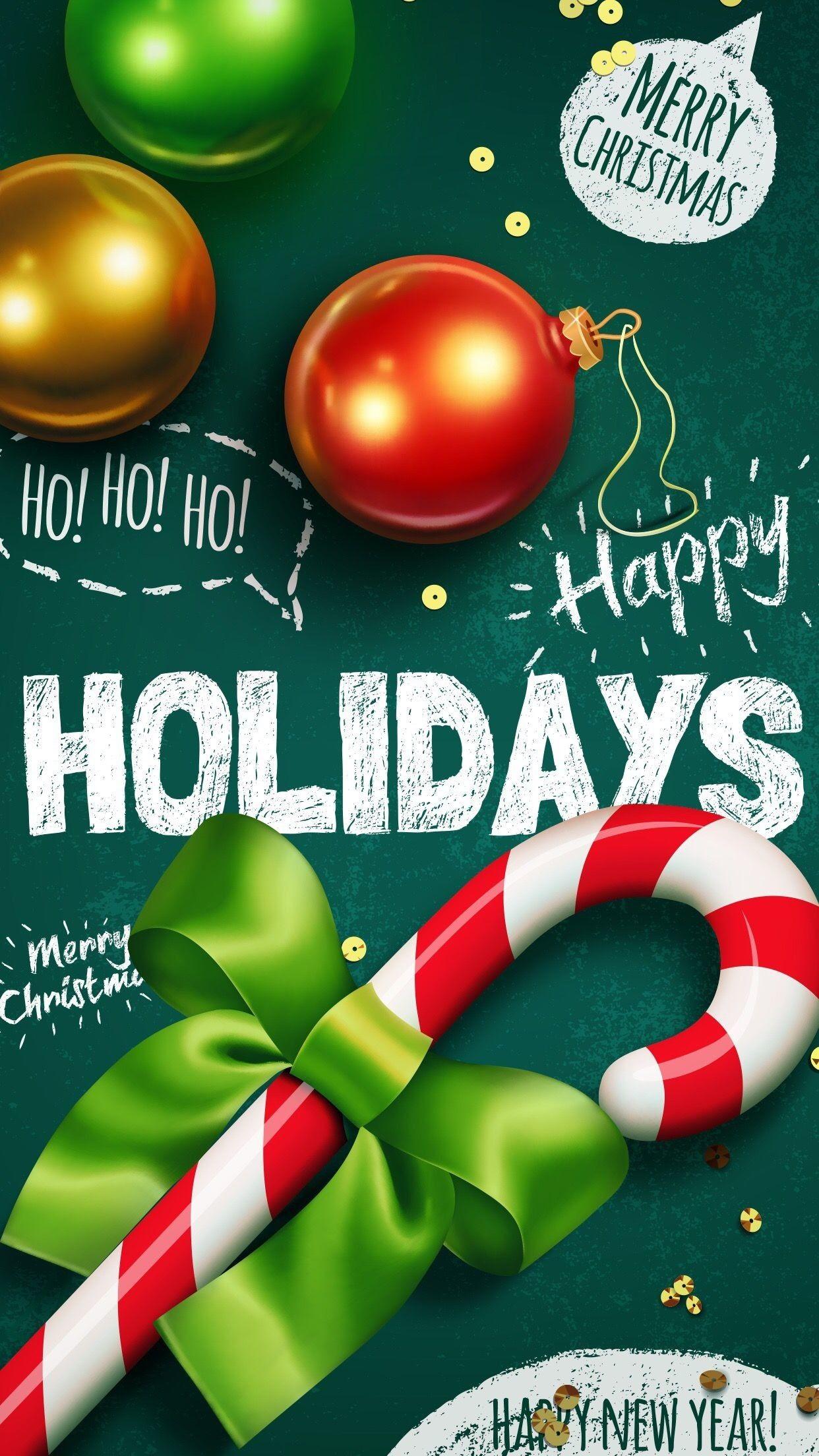 1242x2208 Christmas Holiday Wallpaper